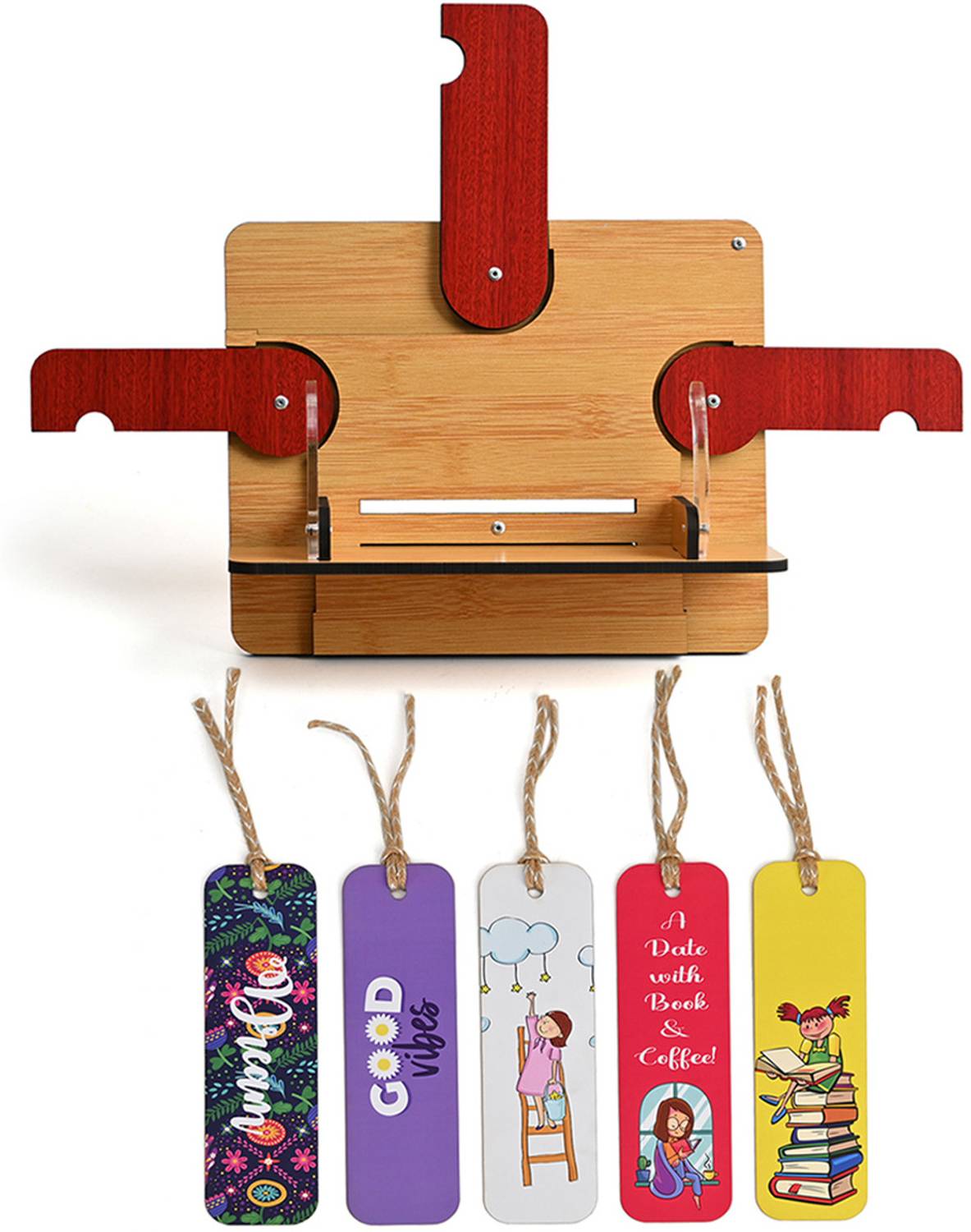 Flipkart.com | GIFT KYA DE 1 Compartments Wood A4 Big Book Reading