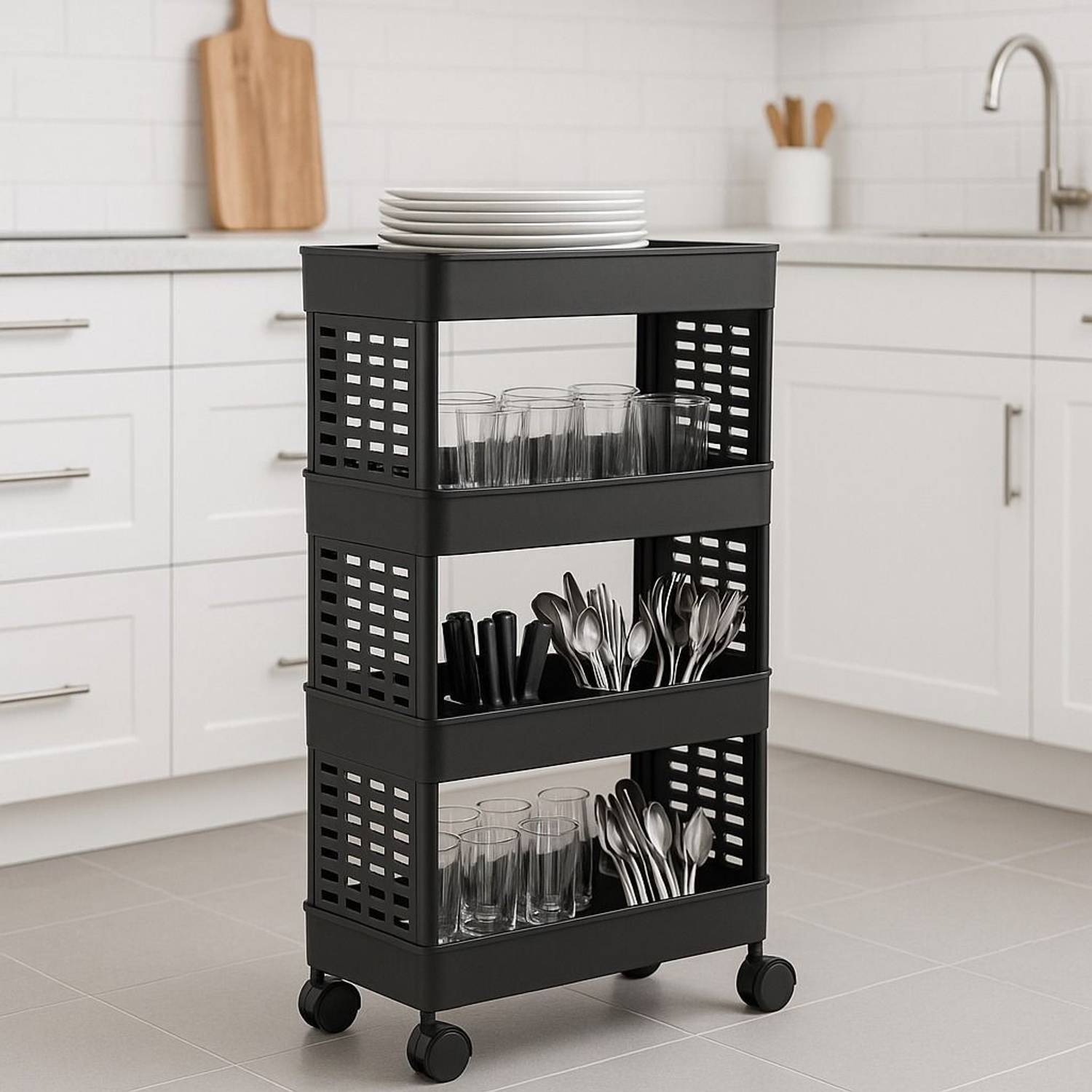 MAXTID 4 Compartments Plastic PP - Image 2