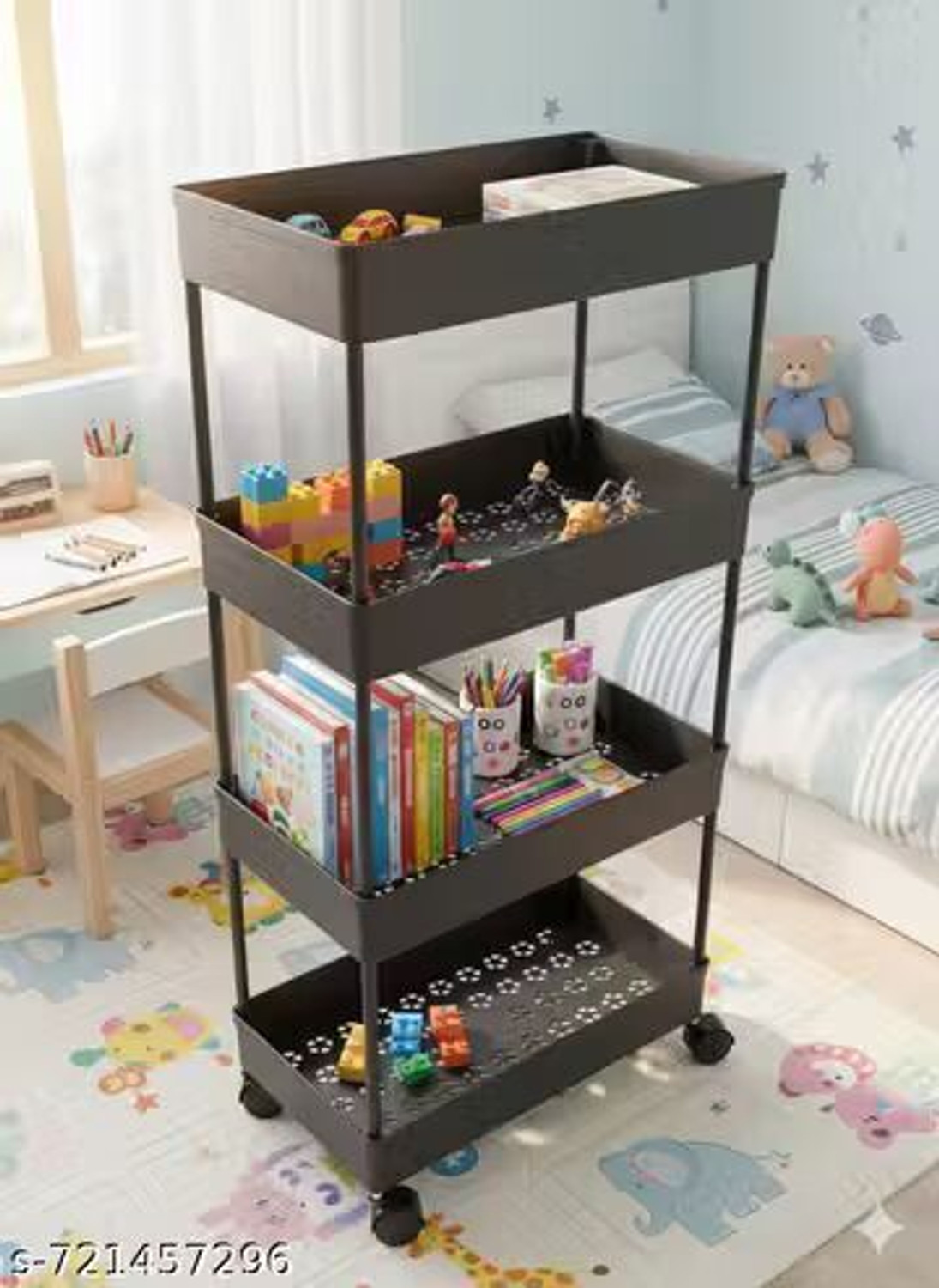 Image of TOOBIL PF-02 Plastic Kitchen Trolley