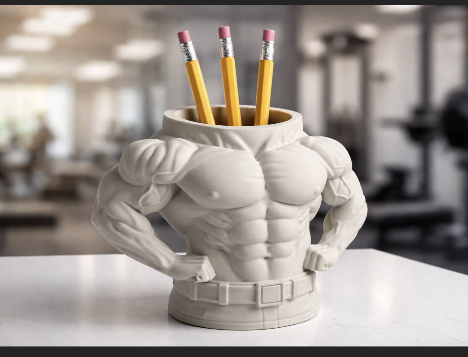 3dWonder 1 Compartments plastic pen holder