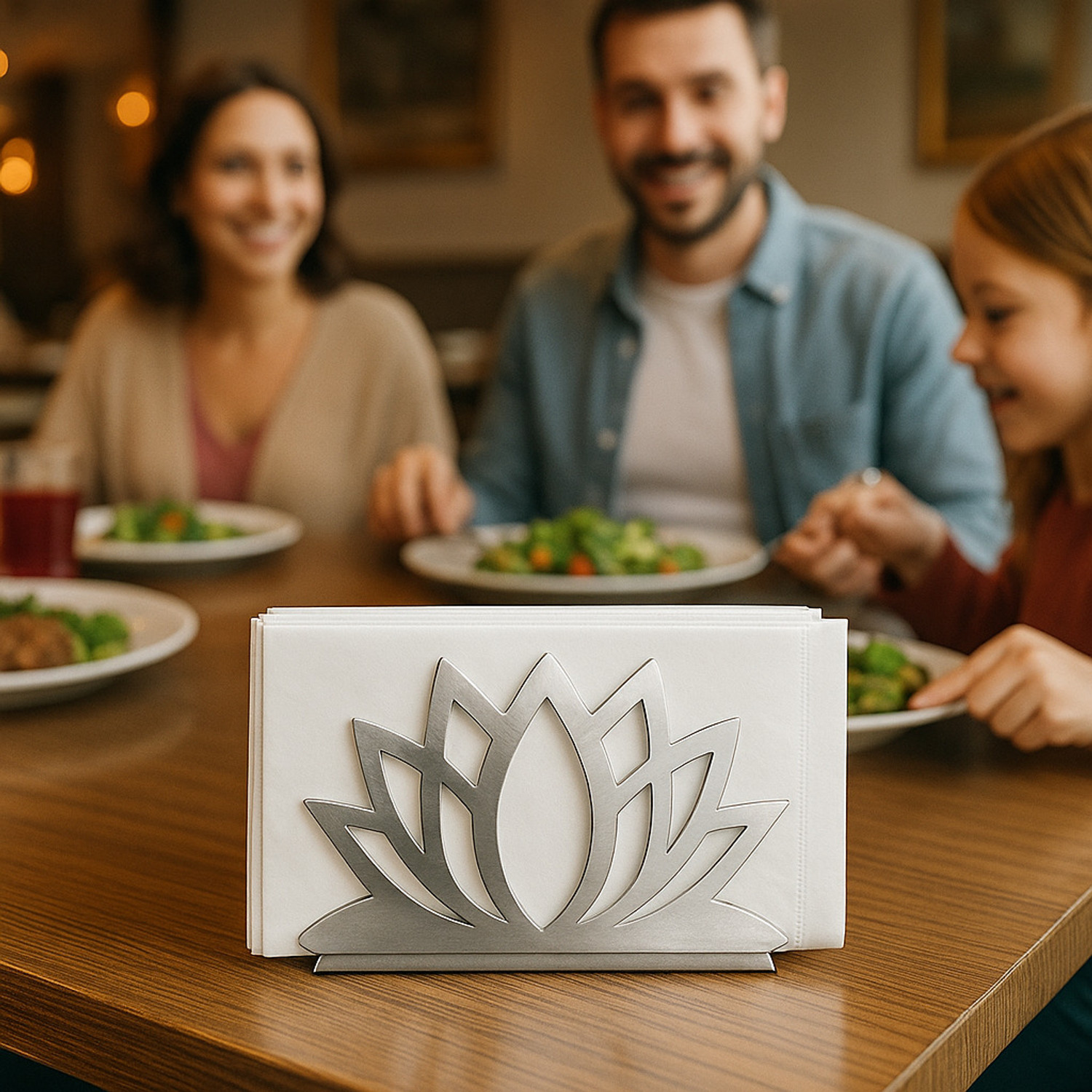 Image of CHL 1 Compartments Stainless steel Napkin holder