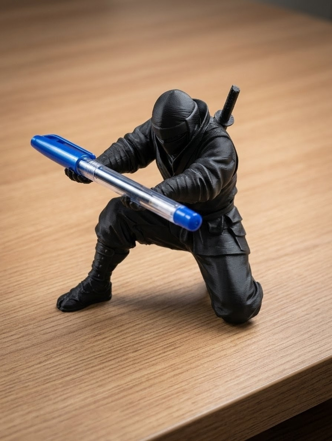 Image of DeskForge 1 Compartments High Quality PLA Plastic Pen Holder