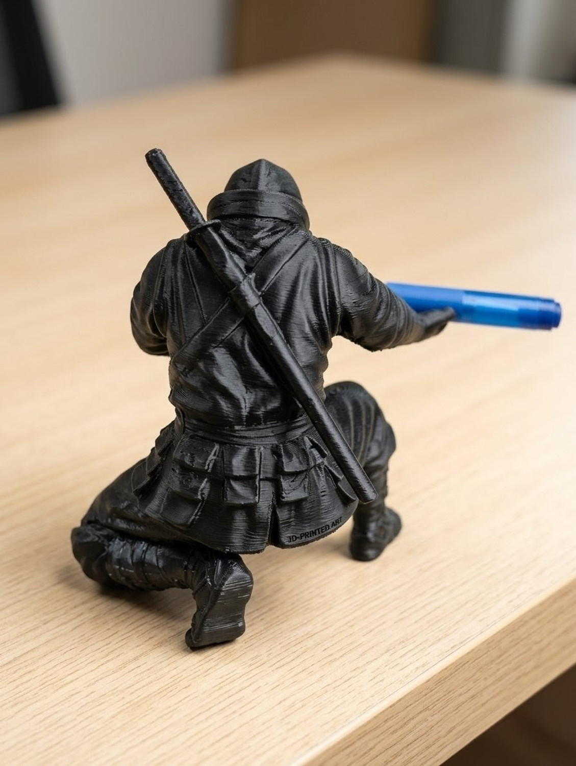 Image of DeskForge 1 Compartments High Quality PLA Plastic Pen Holder