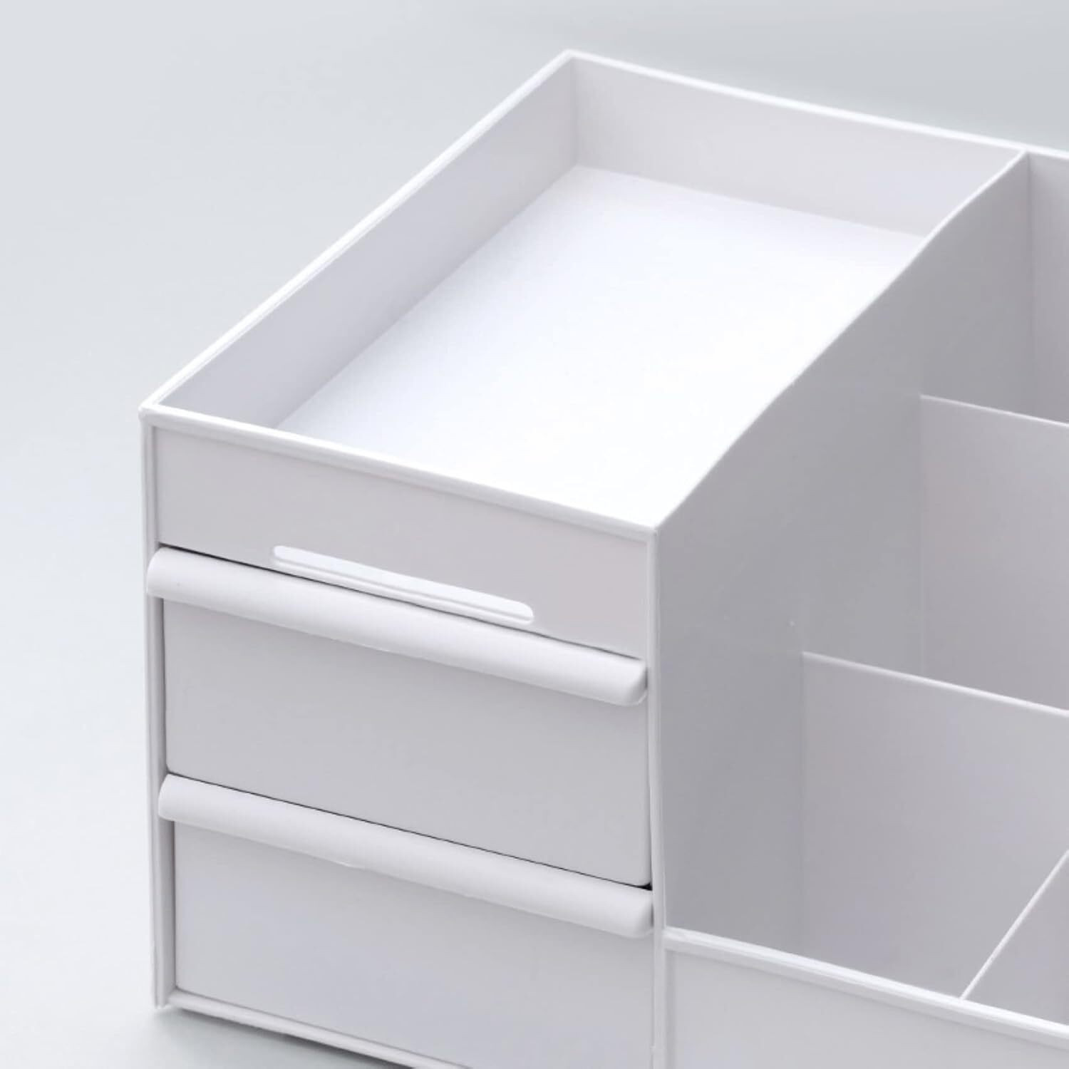 Image of TOOBIL 7 Compartments plastic Desk Organizer Box Drawers Storage Plastic Stationary Box & Accessories