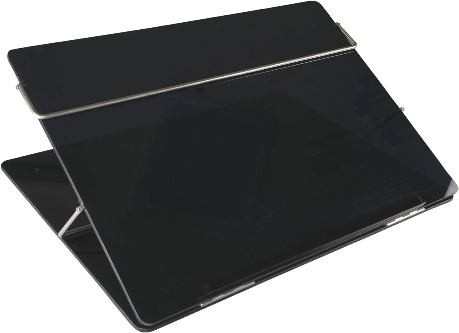 Novelty Store Solid Compartments Foldabel, Height Adjustable, Comfotable Writing/Sketching/Drawing Table/Laptop Stand/Table Top Smoke-Black-15 x 21 Polypropylene Rotatable Laptop Stand with Adjustable Height Compatible with Universal Laptops