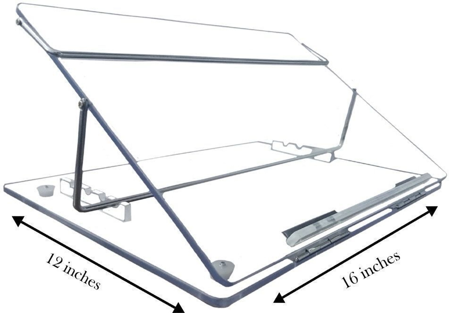 Image of Radisson MAKE IN INDIA 2 Compartments P.S SHEET TABLE TOP ELEVATOR DESK SMALL SIZE 12*16 INCH 7MM