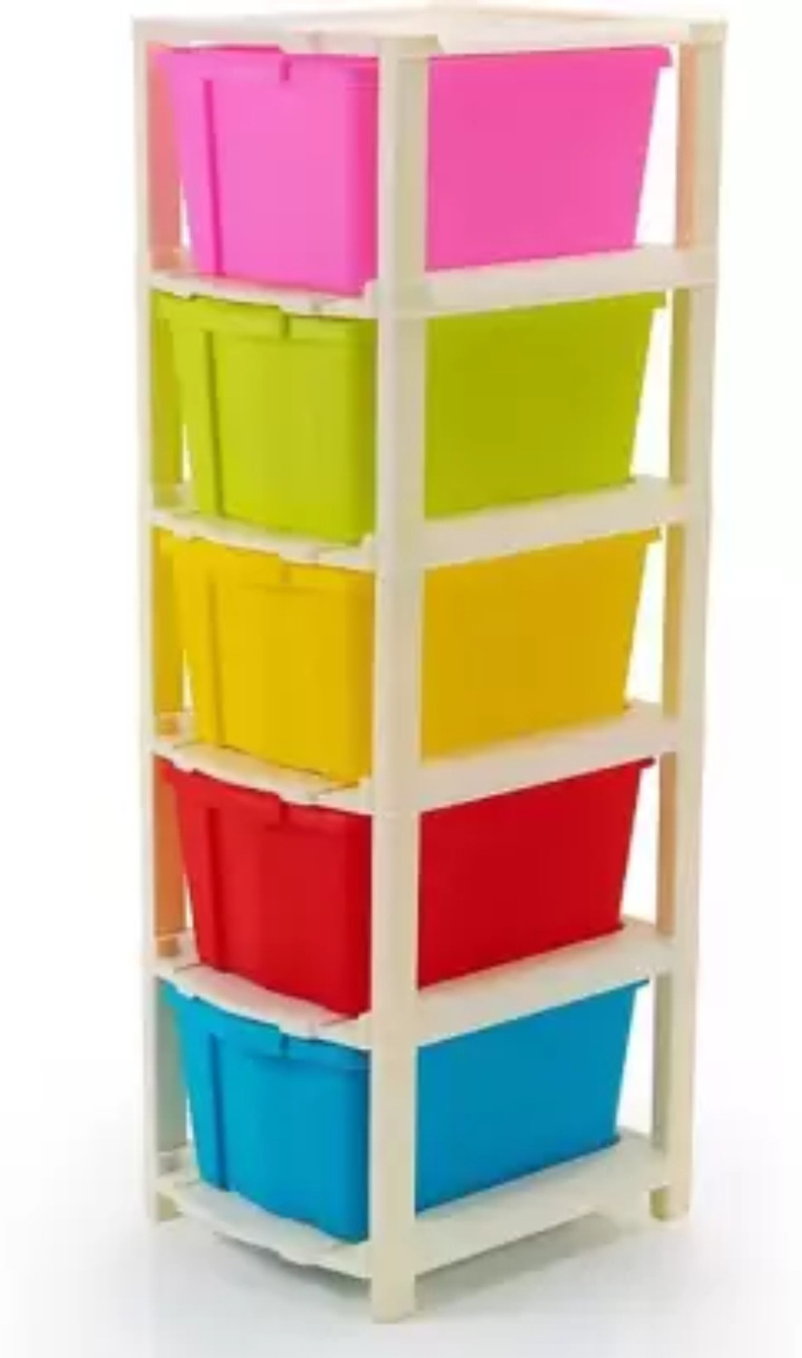 Image of HUMBLE KART 5 Compartments PLASTIC DESK ORGANIZER