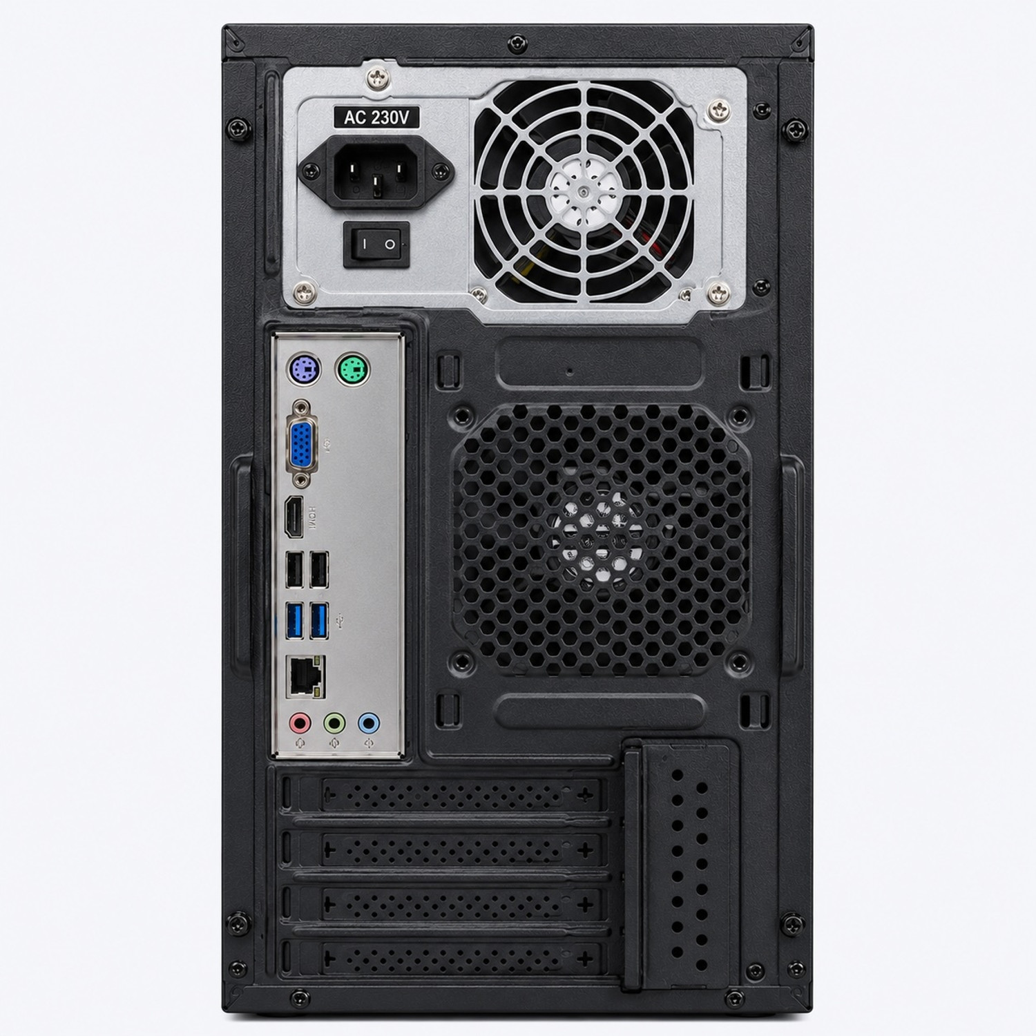 Image of ZEBRONICS Core i3 (2nd Gen) (8 GB / 256 GB / Windows 10) Assembled Desktop Computer