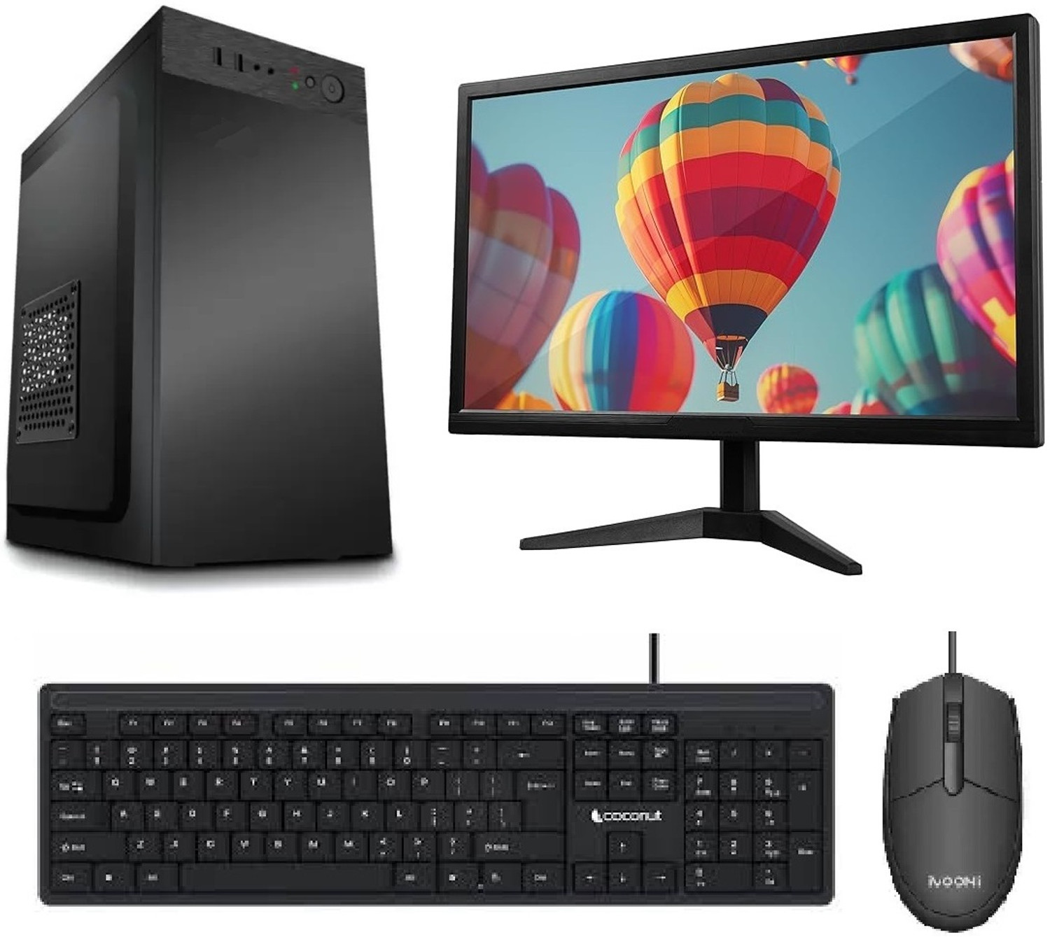 Image of DZAB Intel Core i5 (8 GB / 256 GB / Windows 11) Assembled Desktop Computer
