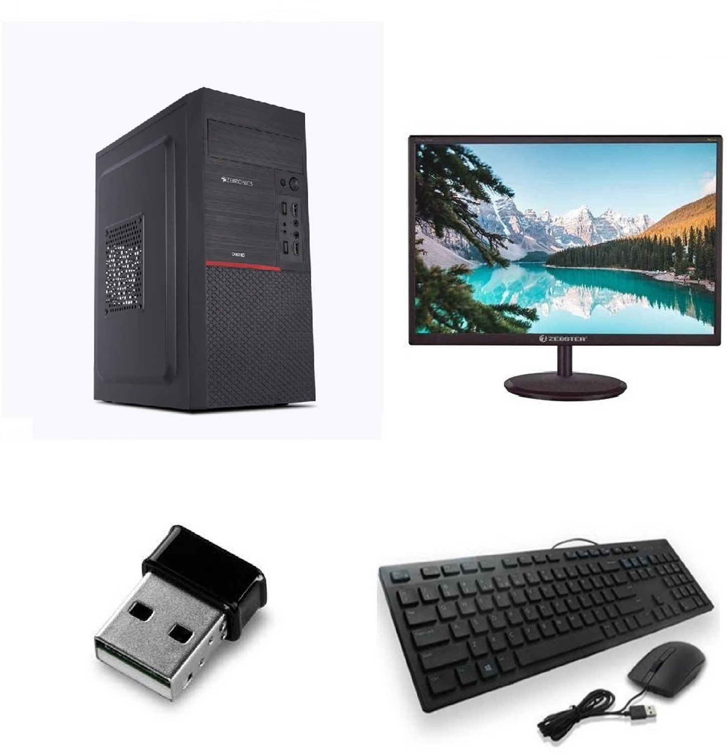 Image of S&S Core i5 (3rd Gen) (8 GB / 256 GB / Windows 10) Assembled Desktop Computer