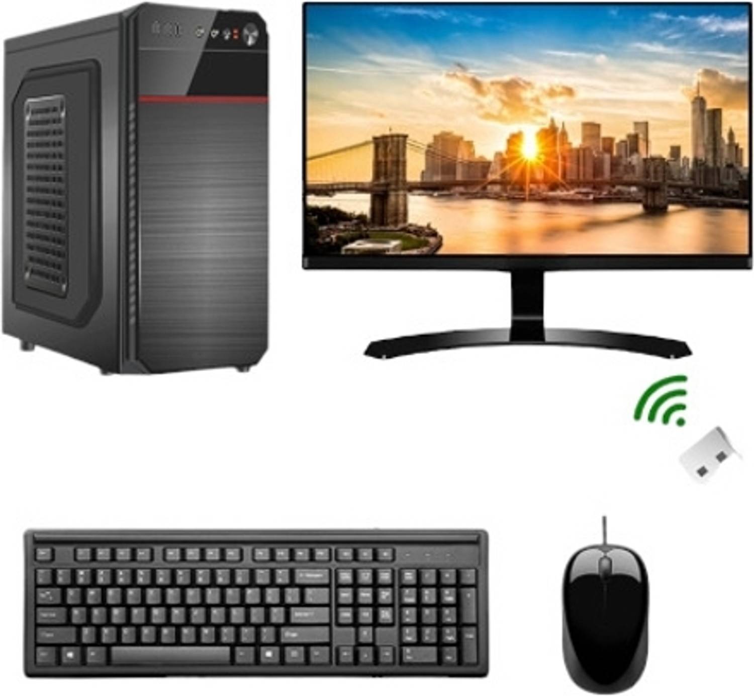 【豪華セット】Windows11PRO デスクトップPC＋おまけ i5-8500 新品 一体型パソコン デスクトップパソコン XS24D 24型 IPSフルHD