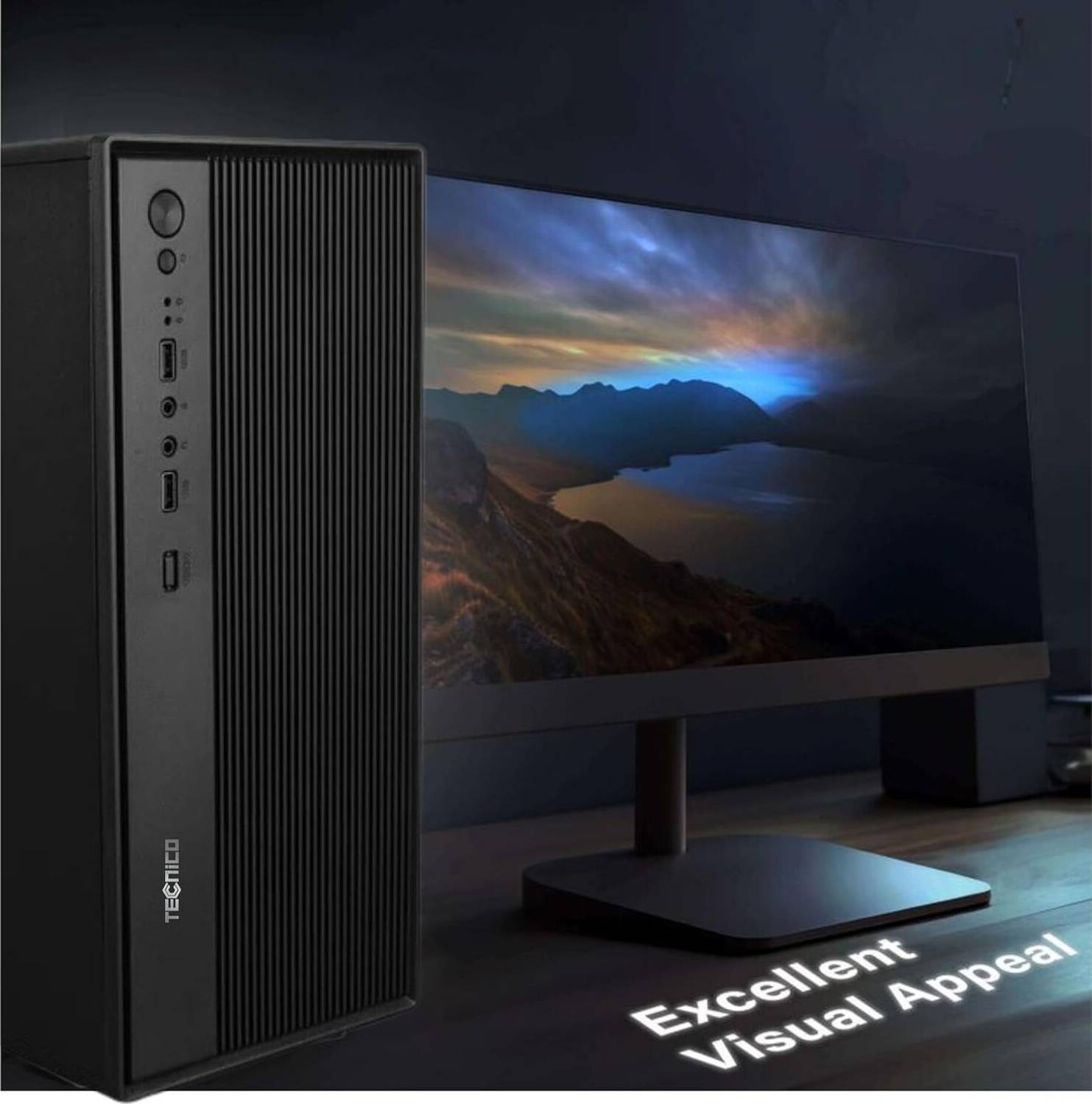 TECNICO Core i3-4130 Core i3 (4th Gen) (8 GB DDR3/128 GB SSD