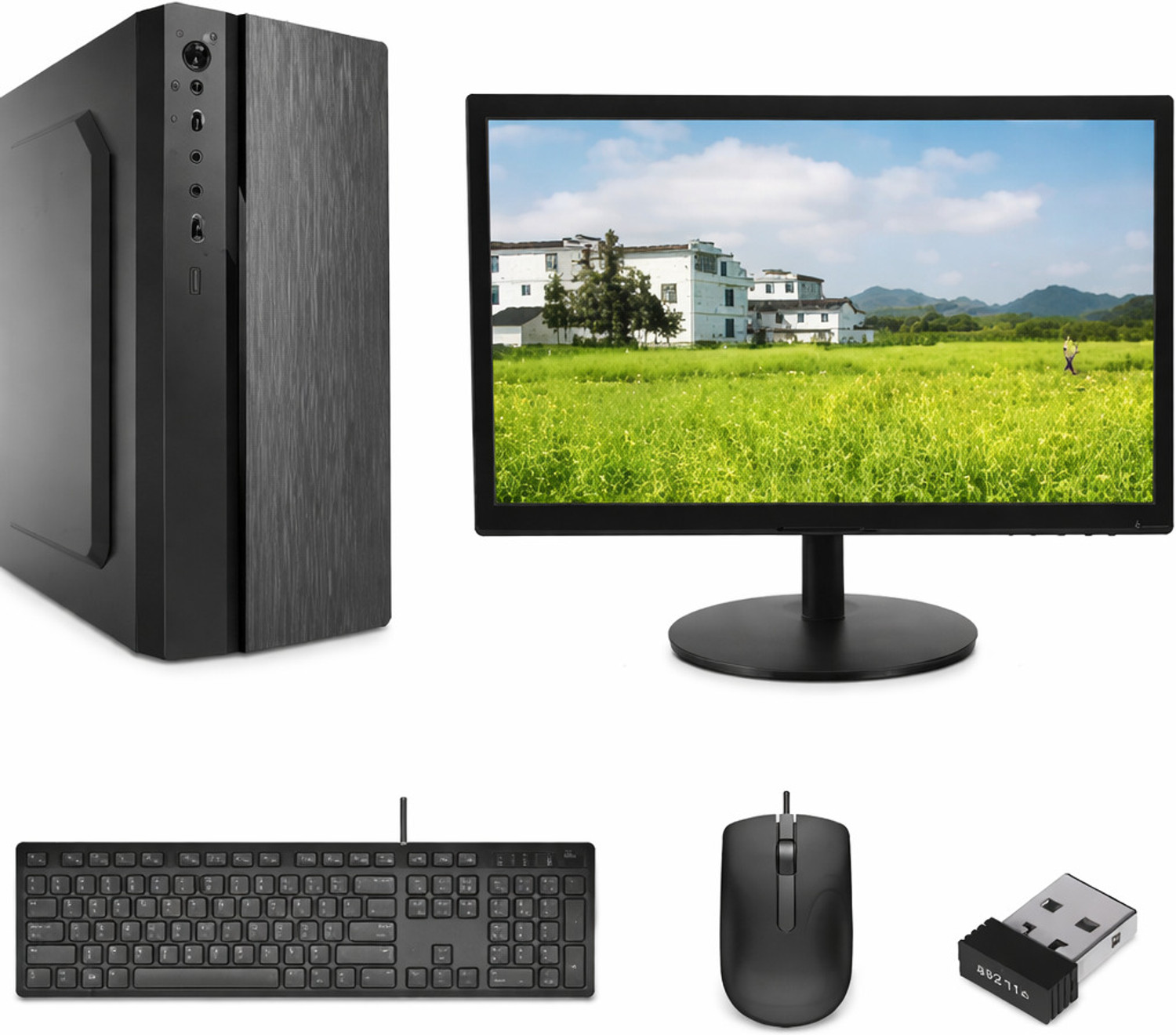 Image of sailcom Intel Core i5 (4 GB / 500 GB / Windows 11) Assembled Desktop Computer