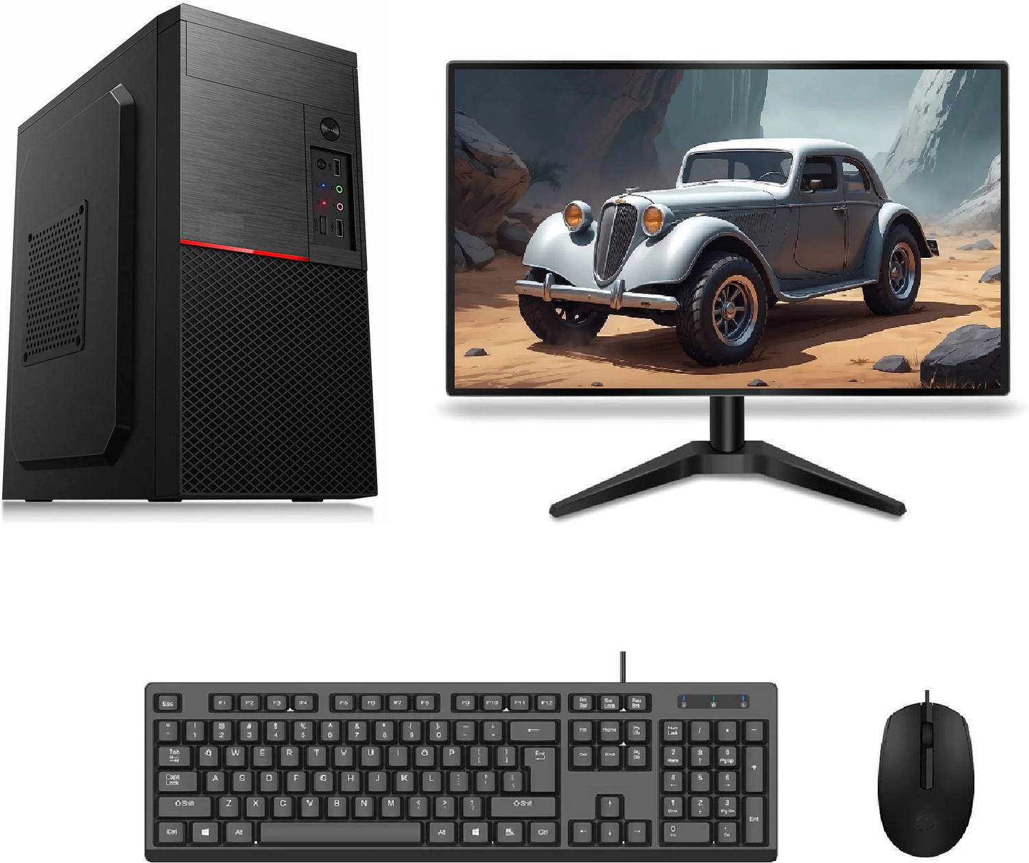 ENTWINO Intel Core i5 8GB 500GB Desktop - Image 1