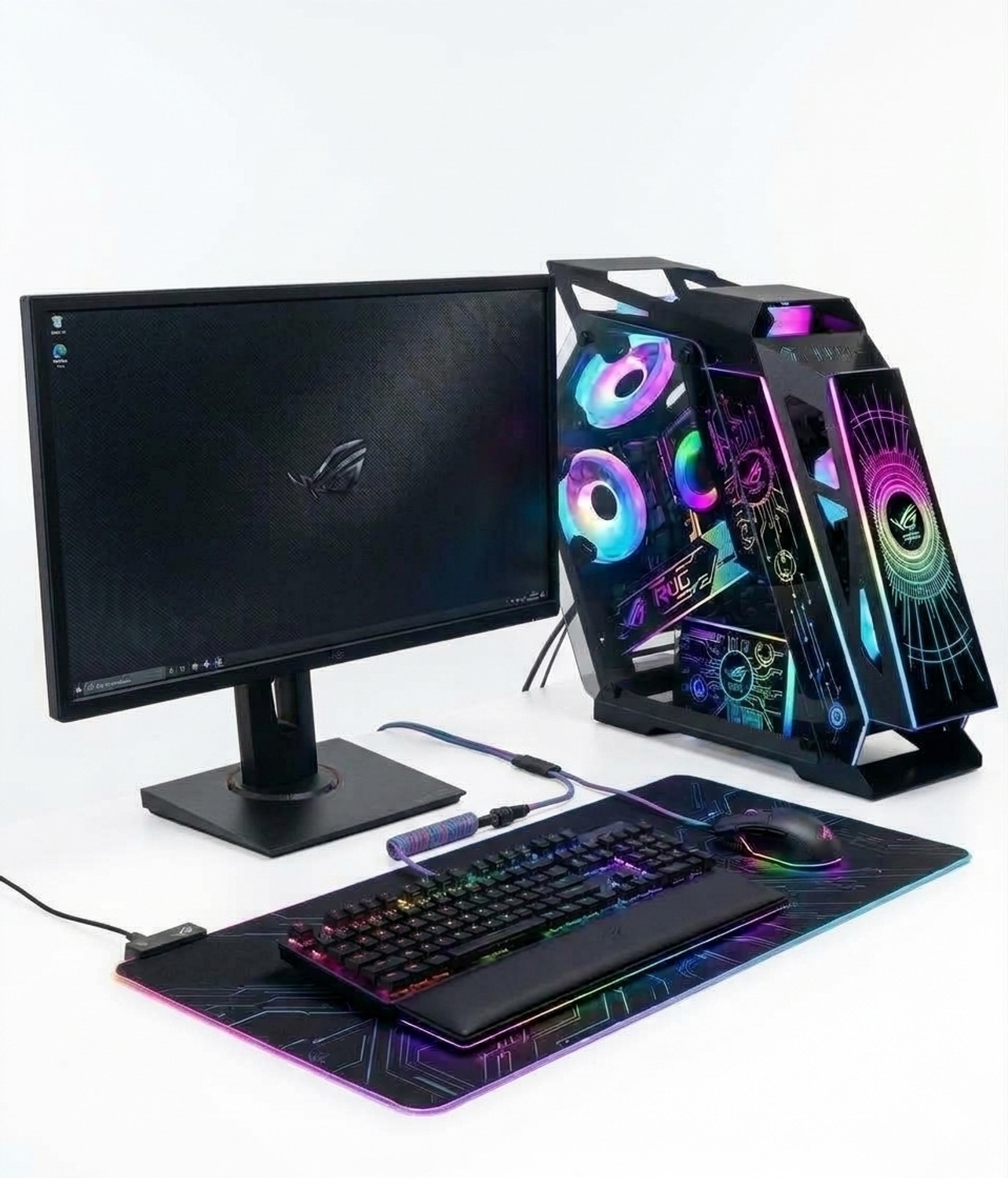 Image of Systmbott Core i5 (3rd Gen) (16 GB / 500 GB / Windows 11) Assembled Desktop Computer (19 cm Display)