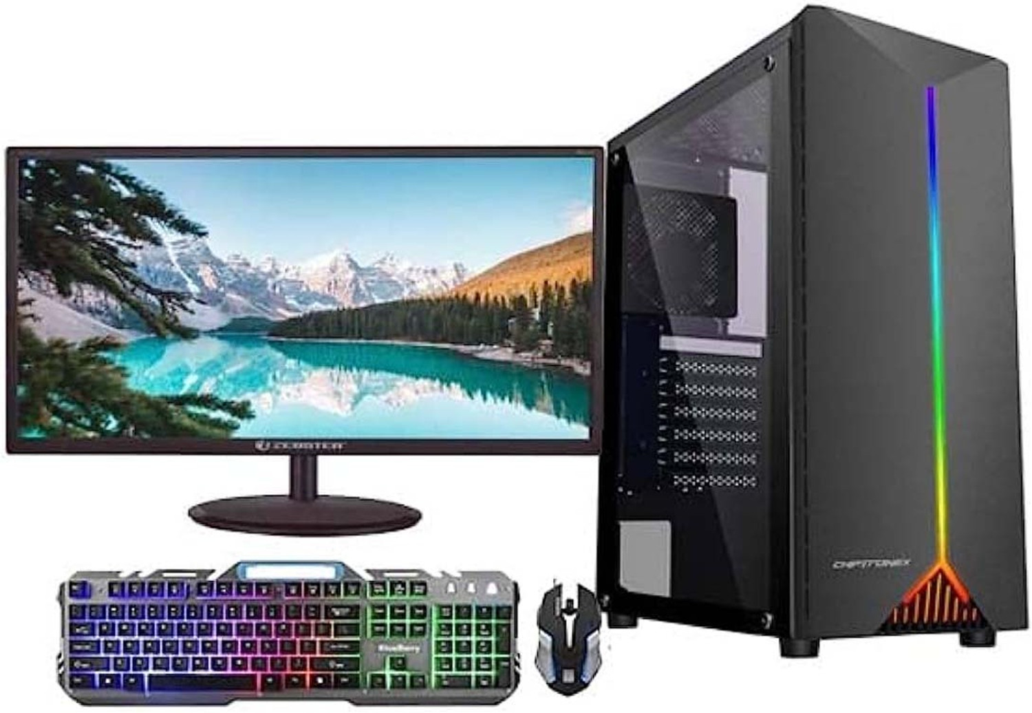 Image of ZEB core i7 series Core i7 (16 GB DDR4 /2 TB /Windows 11 Home /4 GB /19 Inch Screen /core i7 gaming pc)