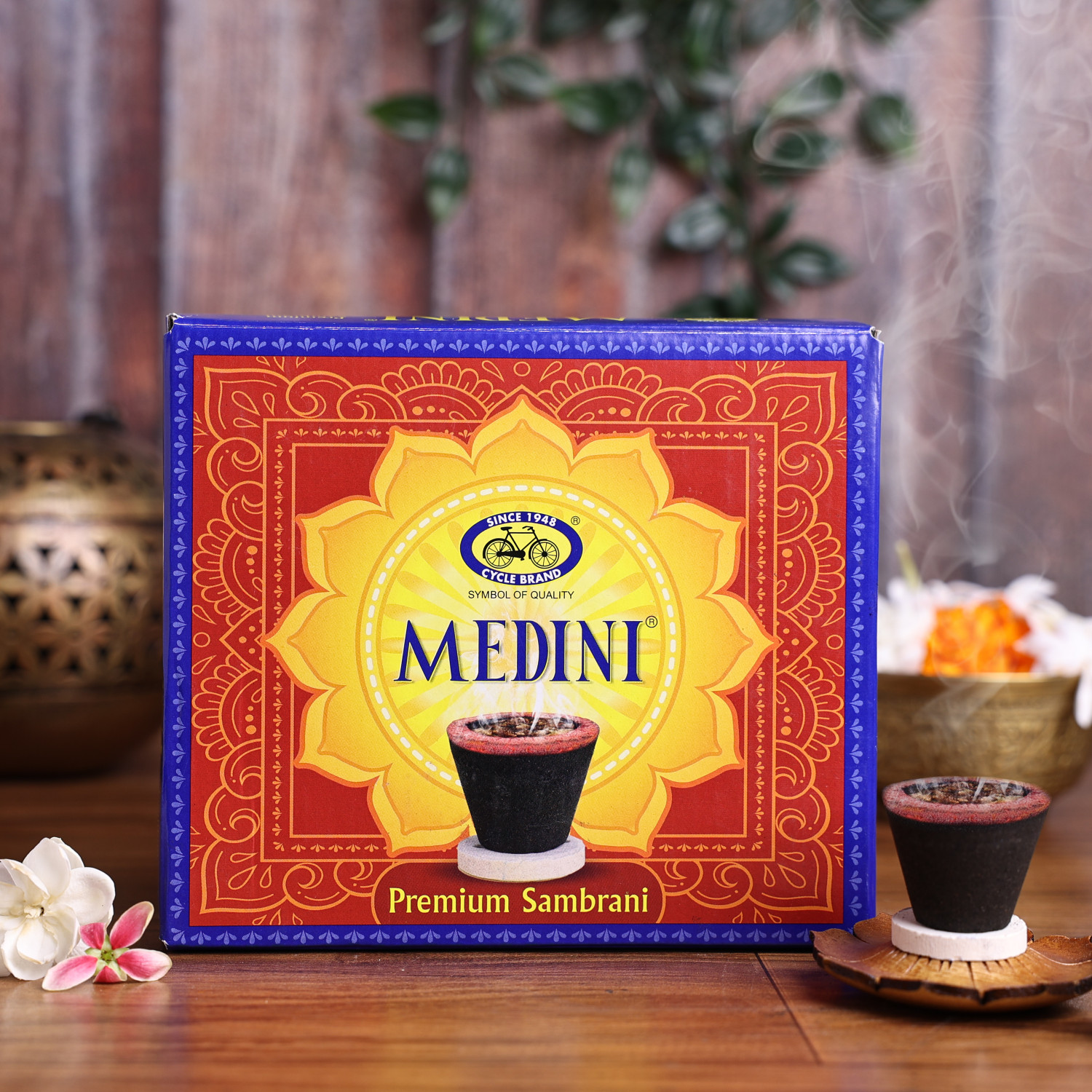Image of Cycle Medini Sambrani Dhoop Cups Guggul Dhoop