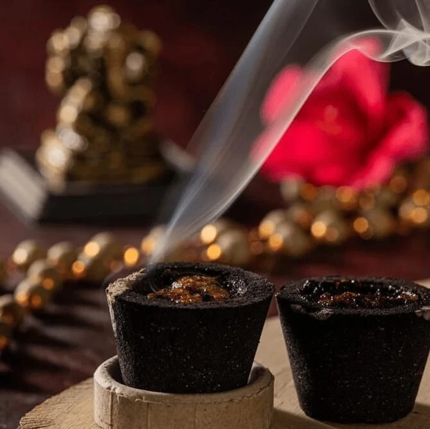 Image of Shri Sidh Loban Dhoop Cups ( with havan samagri ) 100% Natural Herbs Unscented Dhoop
