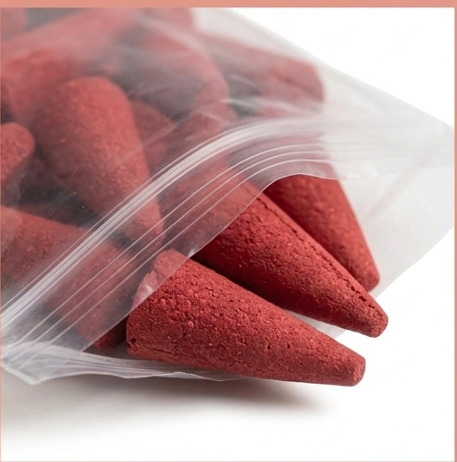 Image of aviraj Rose Scented Dhup Cone for Puja, Meditation & Home Fragrance Rose dhoop Rose Dhoop