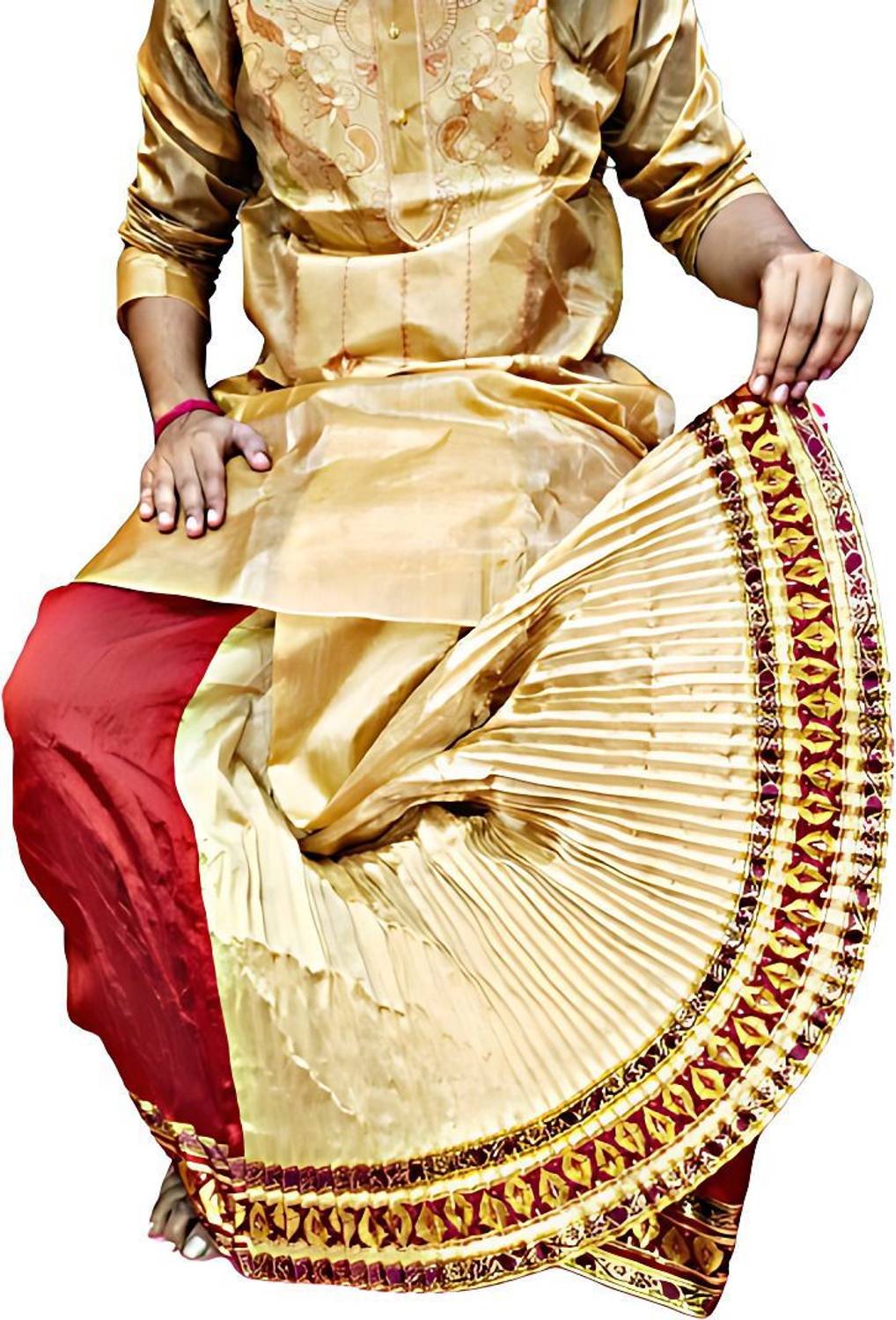 AMIT ONLINE Stylish Mour Puccha Self Design Men Dhoti