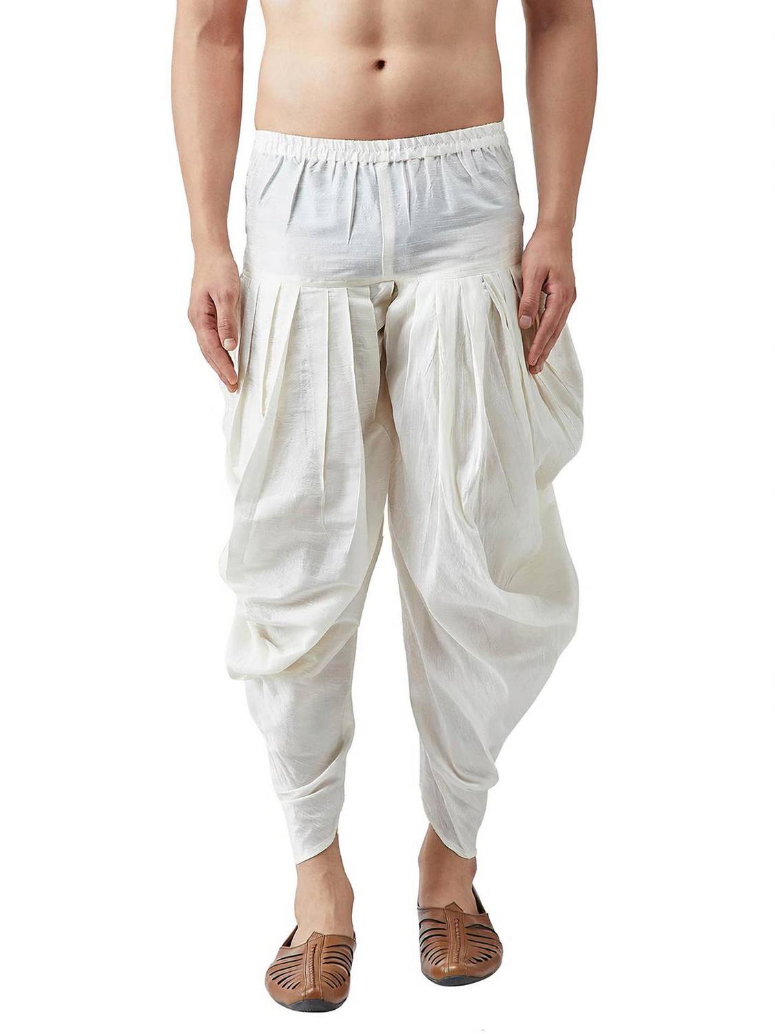 26 i Men's Ethnic Dhoti Pant for festival, Party and Wedding Solid Men Dhoti