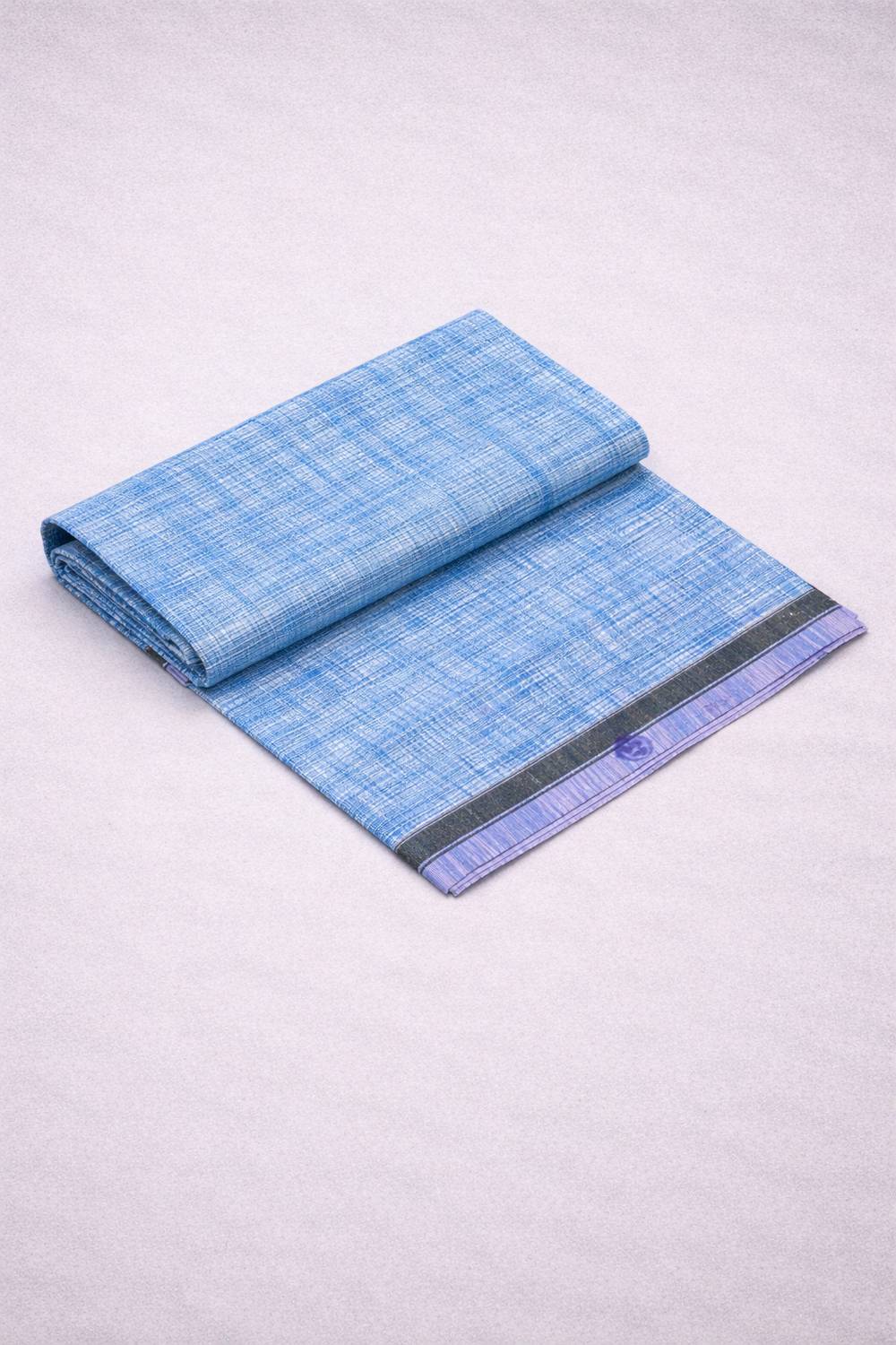 AKESHAVAM Premium Pure Cotton Striped Self Design Lungi Dhoti Traditional Wear for Men Self Design Men Dhoti