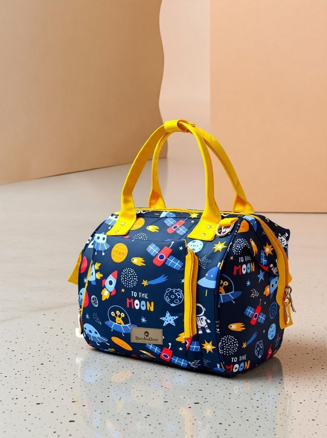 Image of StarAndDaisy Diaper Bag for Mothers, Baby Diaper Backpack with Spacious Compartment Mothers Maternity Bags for Travel Diaper Backpack