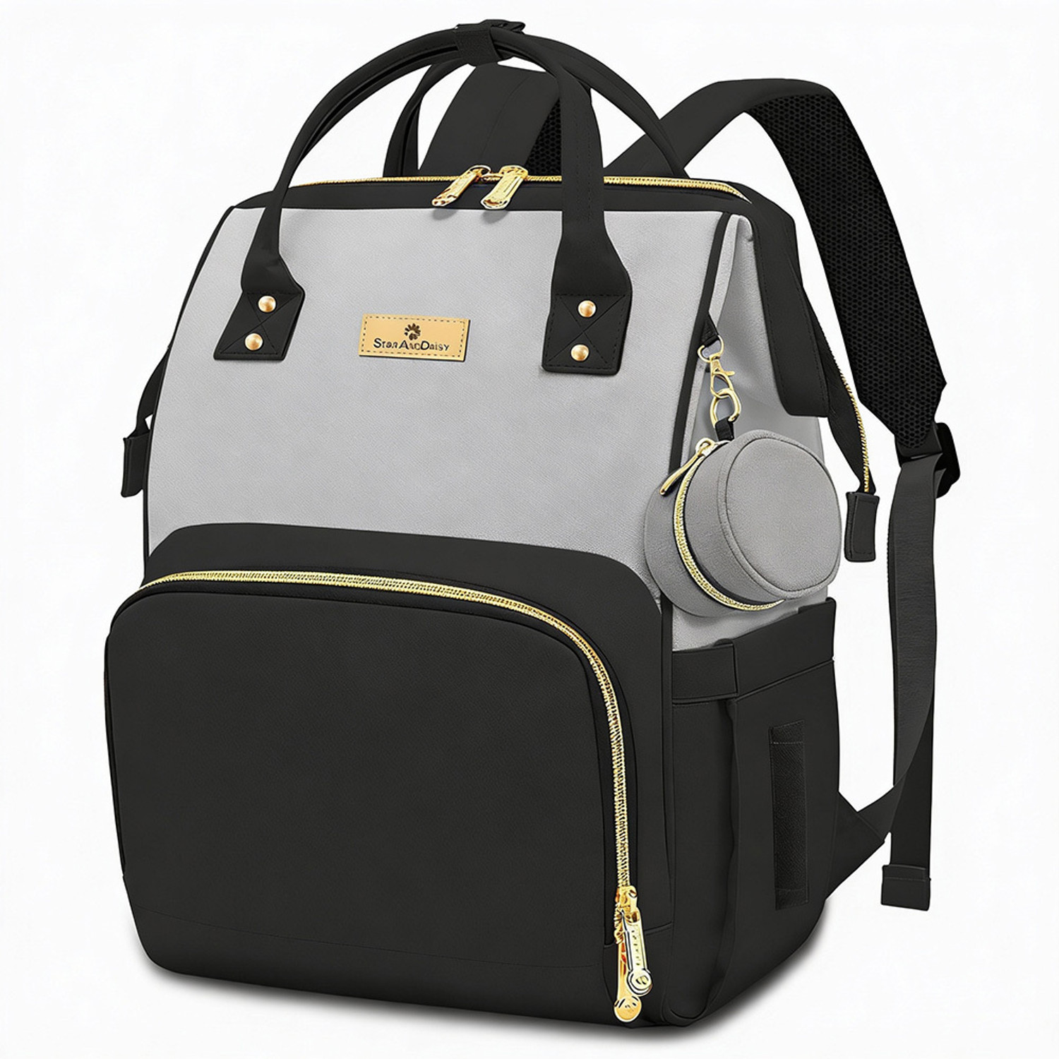 Image of StarAndDaisy Premium Baby Diaper Bag Spacious, Waterproof Backpack with Multiple Pockets Mothers Maternity Bags for Travel Diaper Backpack