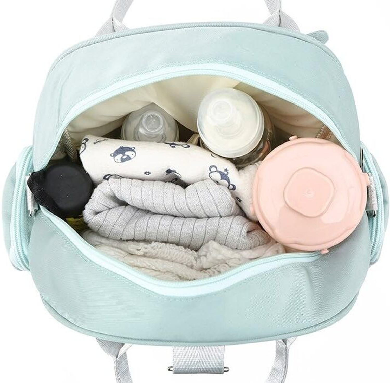 Image of Excite Shoppers Diaper Tote Cum Backpack Maternity Bag for Moms | Stylish Lightweight Mother Bag Diaper bags