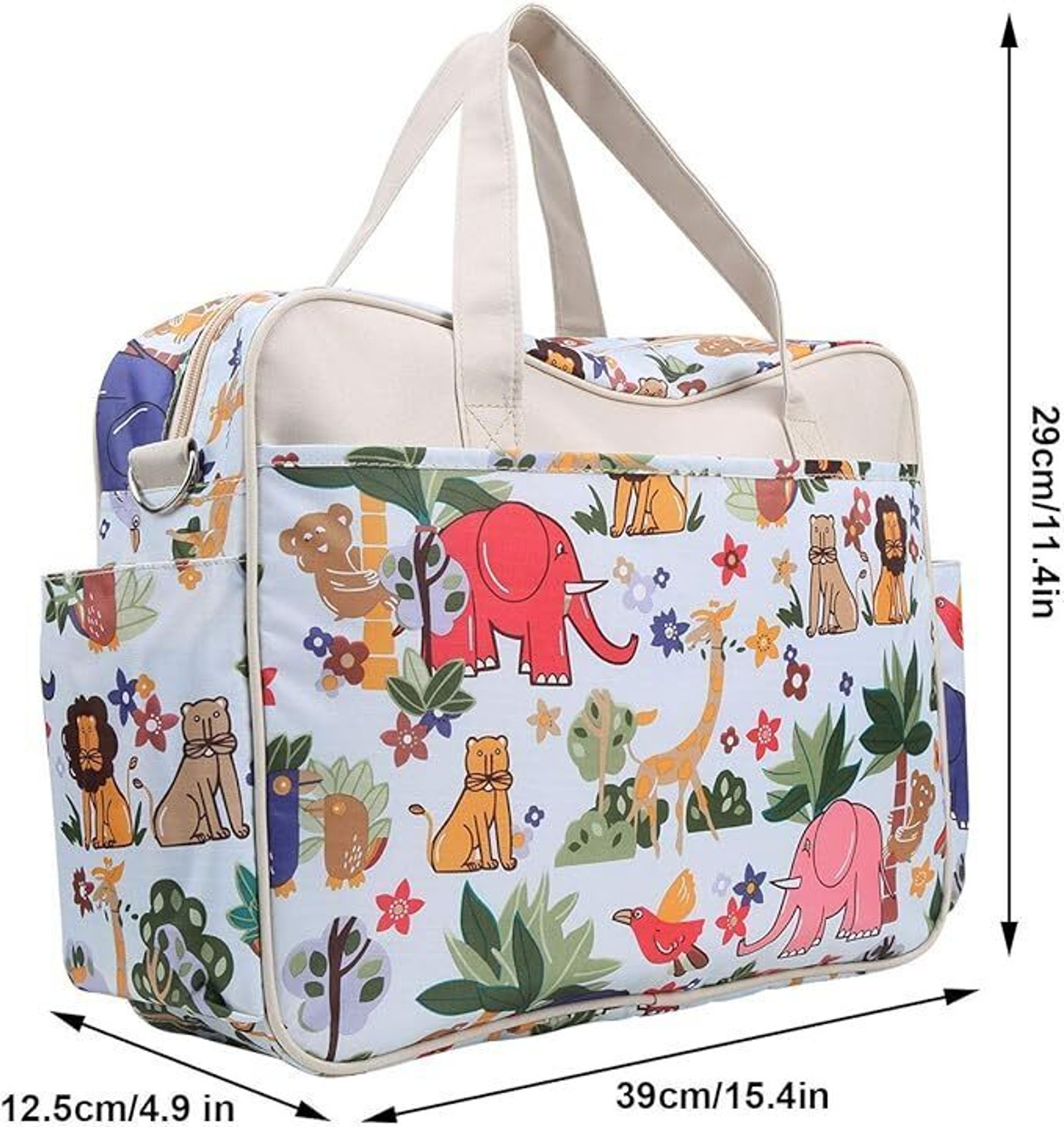 Image of Smilebaby Diaper Bag Multifunctional Maternity Bag Stylish Baby Travel Bag | Mamas Bags modern parenthood