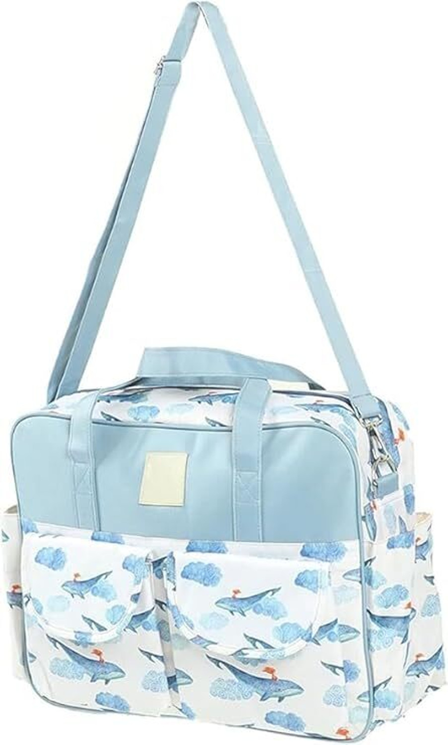 Image of Smilebaby Diaper Bag Multifunctional Maternity Bag Stylish Baby Travel Bag | Mamas Bags modern parenthood