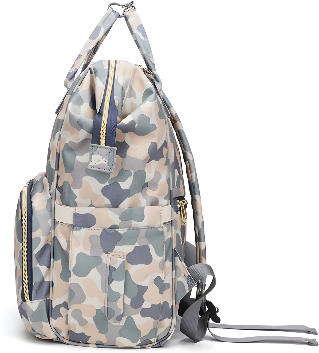 Image of Little Feet Fashionable Diaper /Mother Bag /Diaper Backpack for travel baby diaper bag printed Baby Diaper Bag