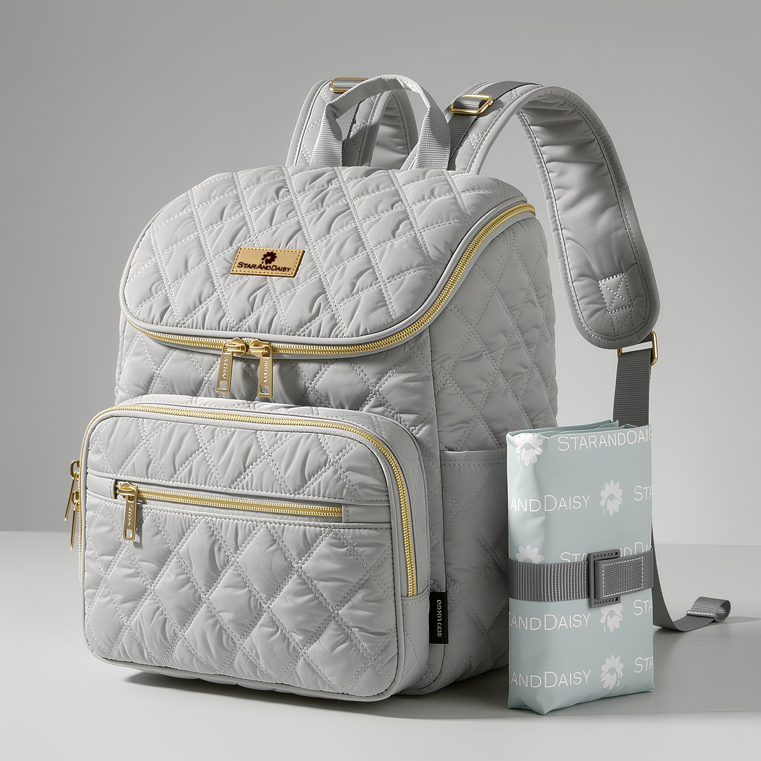 Image of StarAndDaisy Premium Baby Diaper Bag Spacious, Waterproof Backpack with Multiple Pockets Mothers Maternity Bags for Travel Diaper Backpack