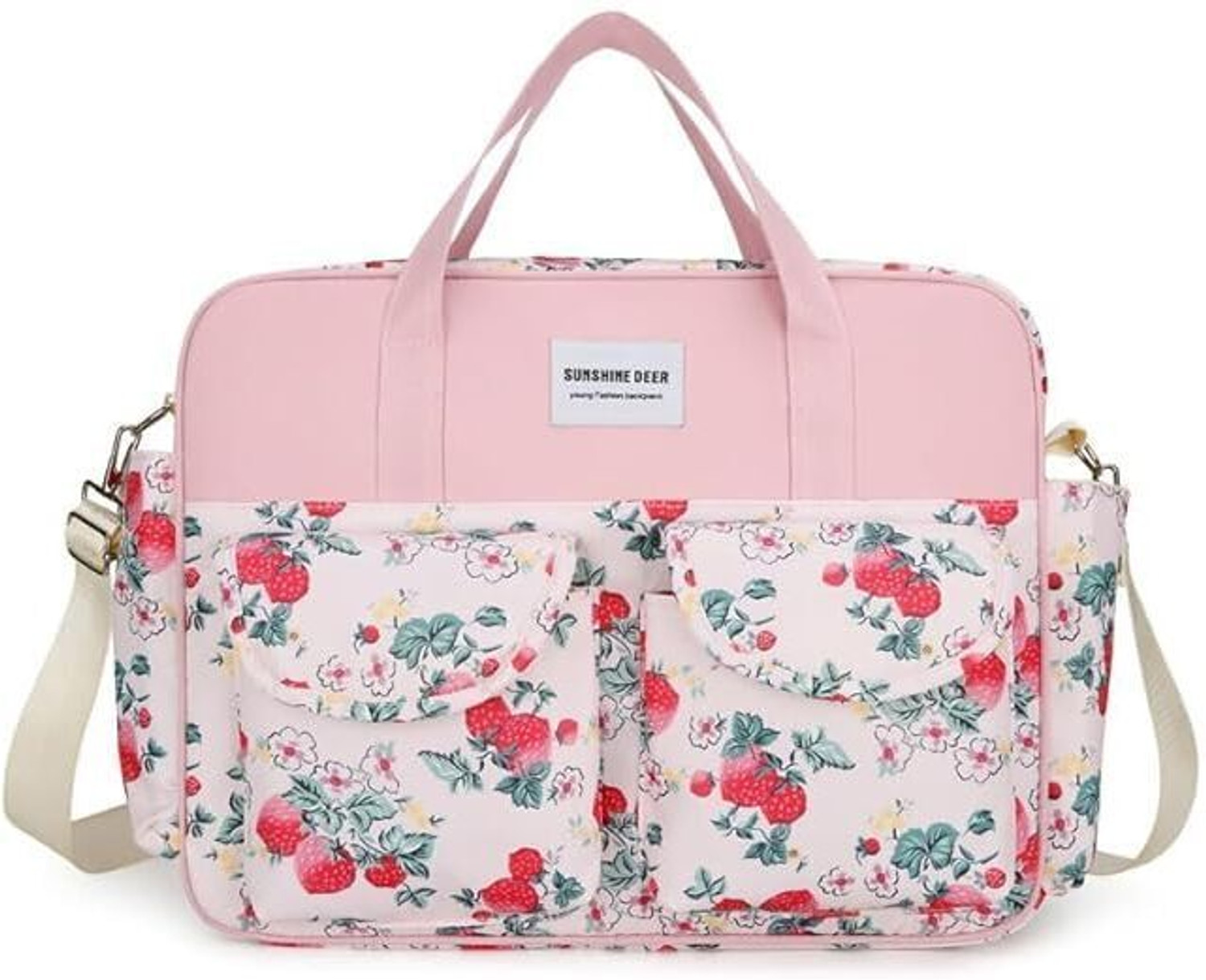 Image of Smilebaby Diaper Bag Multifunctional Maternity Bag Stylish Baby Travel Bag | Mamas Bags modern parenthood