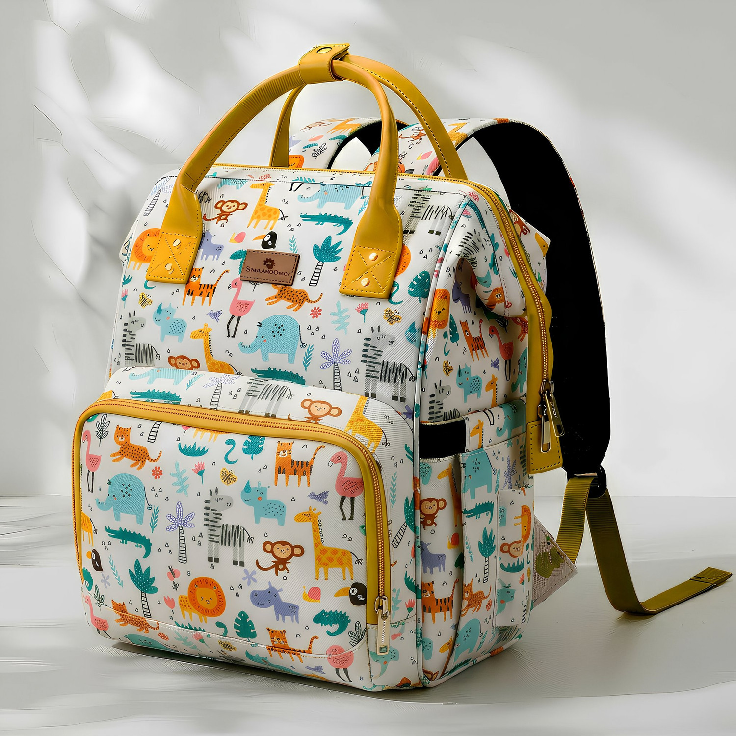 Image of StarAndDaisy Baby Diaper Bag For Mothers Spacious Waterproof Backpack With Multiple Pockets Mothers Maternity Bags for Travel Diaper Backpack