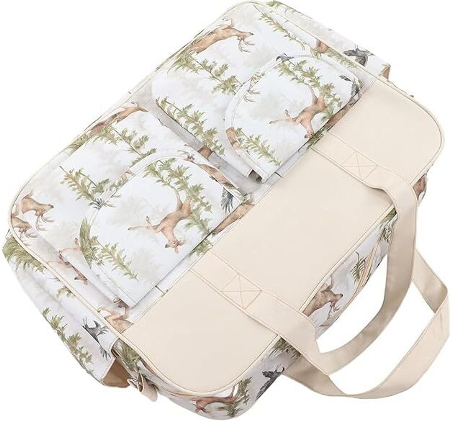 Image of Smilebaby Diaper Bag Multifunctional Maternity Bag Stylish Baby Travel Bag | Mamas Bags modern parenthood