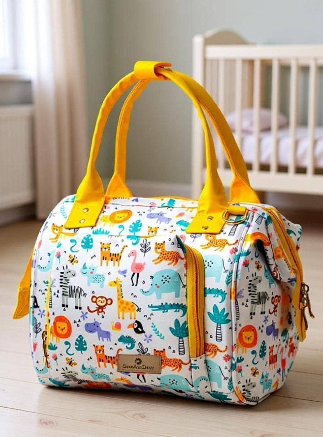Image of StarAndDaisy Diaper Bag for Mothers, Baby Diaper Backpack with Spacious Compartment Mothers Maternity Bags for Travel Diaper Backpack