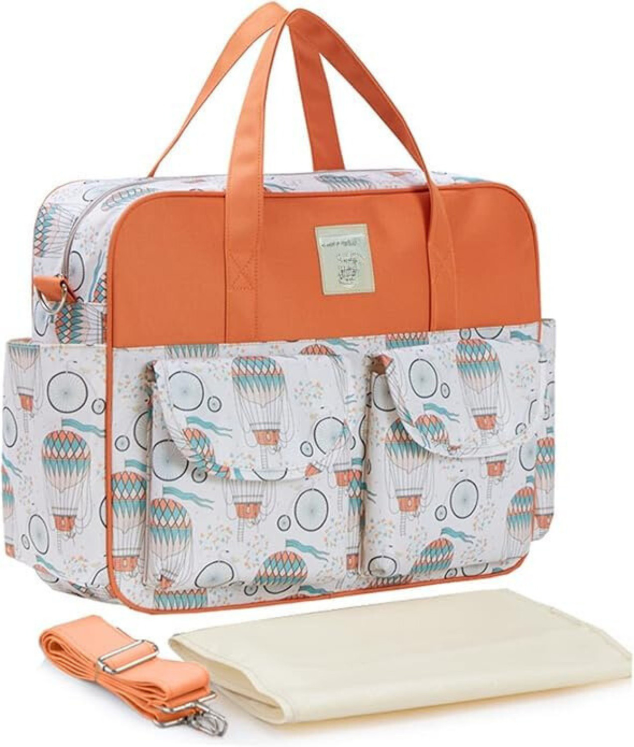 Image of Smilebaby Diaper Bag Multifunctional Maternity Bag Stylish Baby Travel Bag | Mamas Bags modern parenthood