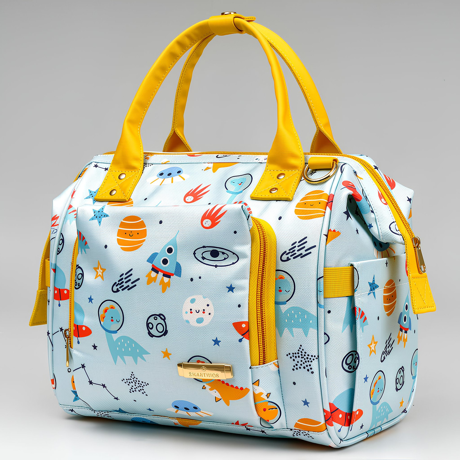 Image of StarAndDaisy Diaper Bag for Mothers, Baby Diaper Backpack with Spacious Compartment Mothers Maternity Bags for Travel Diaper Backpack