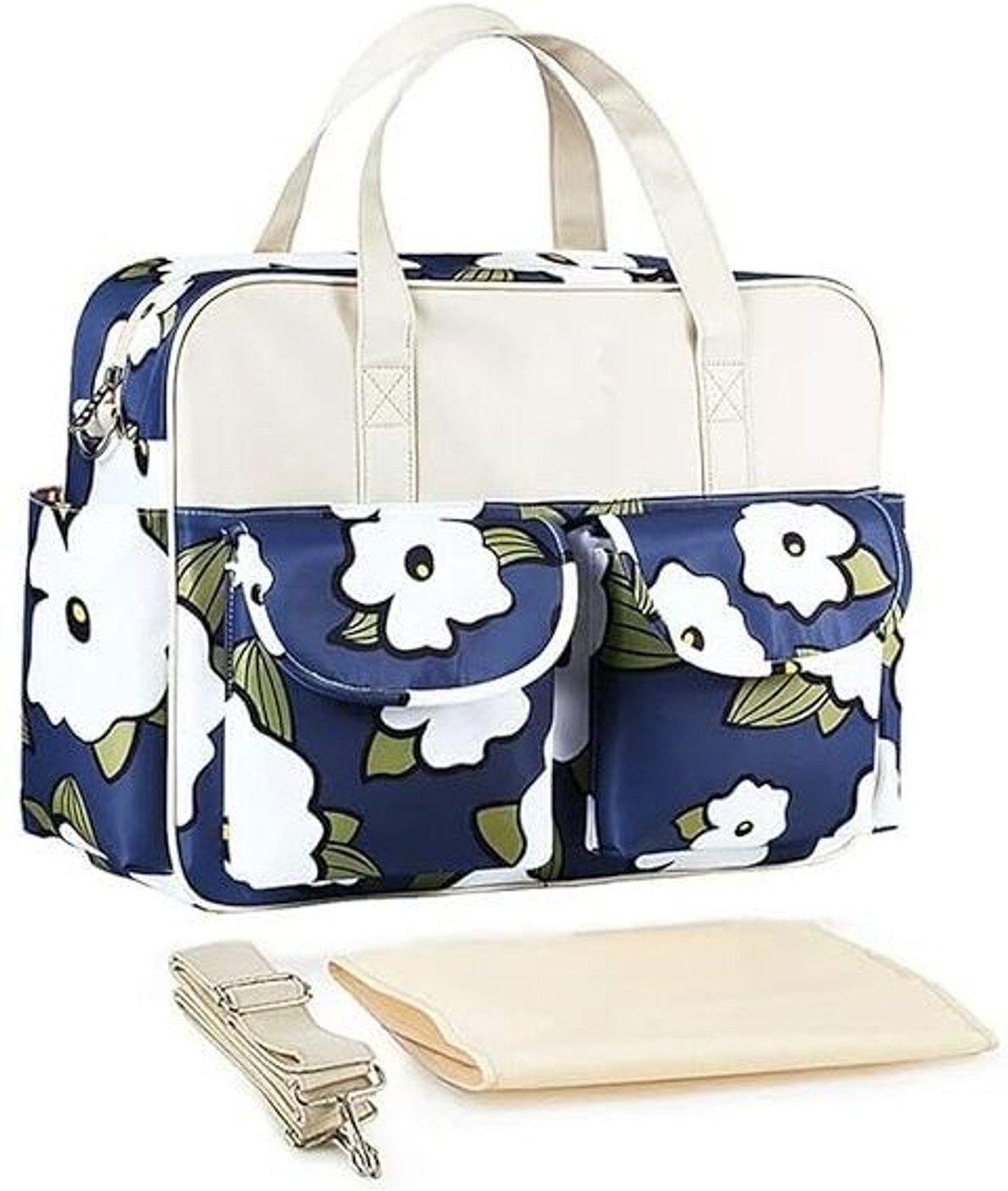 Image of Smilebaby Diaper Bag Multifunctional Maternity Bag Stylish Baby Travel Bag | Mamas Bags modern parenthood