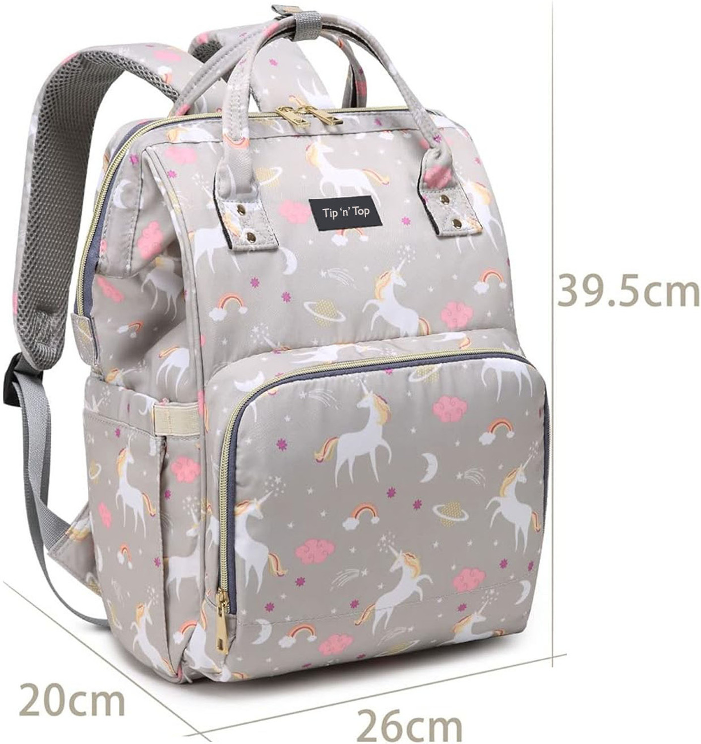 Image of Tip 'n' Top Premium Travelling Diaper Backpack for Kids Diaper Bag