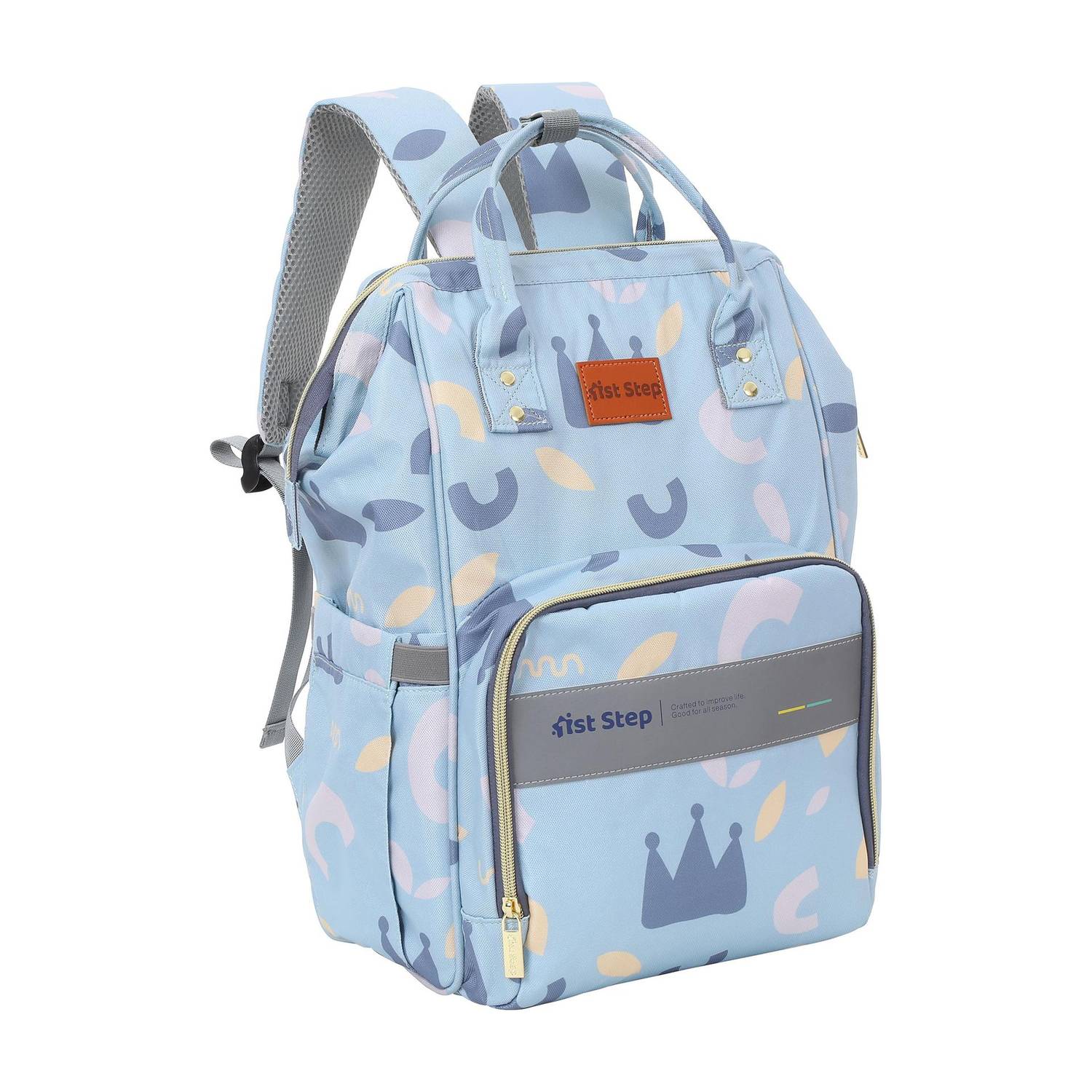 1st Step Smart, Multi-Functional Waterproof Handbag with Shoulder Strap for Mother Travel Backpack Diaper Bag