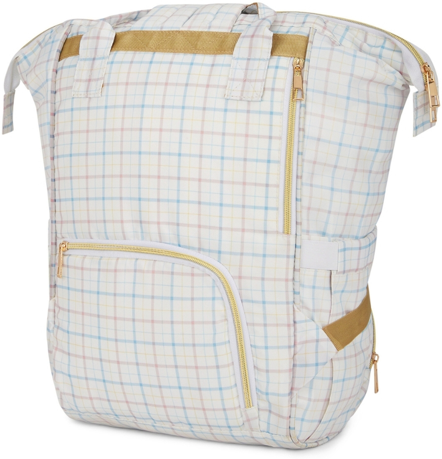 Image of haus & kinder Chic Diaper Bag Backpack for New Parents (Capacity - 20L) , Mom in Paris Diaper Bags