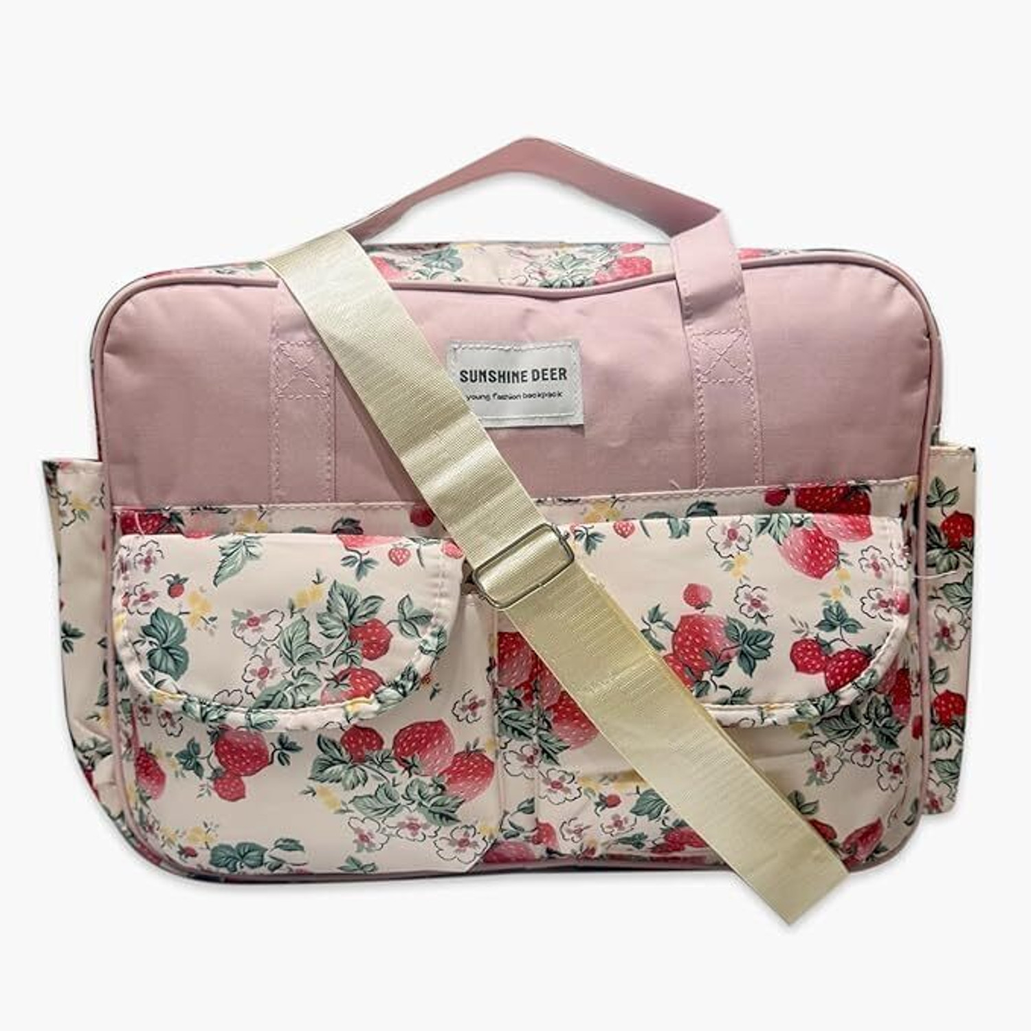 Image of Smilebaby Diaper Bag Multifunctional Maternity Bag Stylish Baby Travel Bag | Mamas Bags modern parenthood