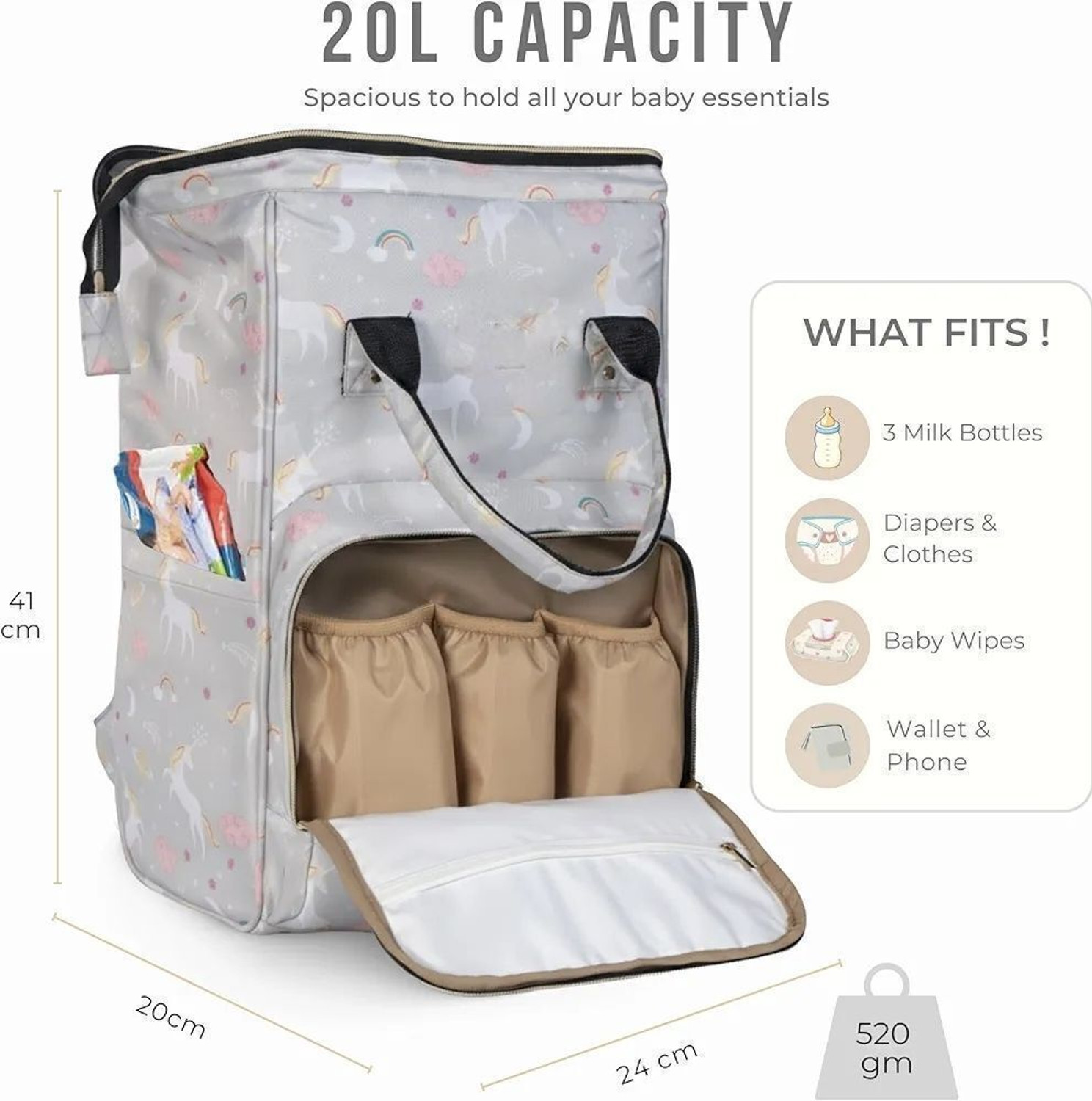 Image of Ramyaa Enterprises Premium Baby travelling Diaper bag