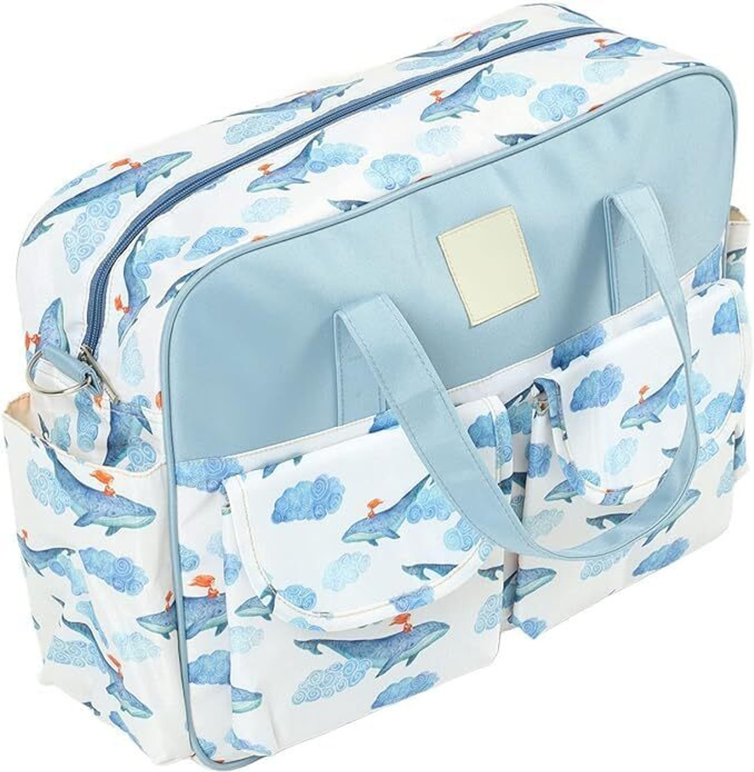 Image of Smilebaby Diaper Bag Multifunctional Maternity Bag Stylish Baby Travel Bag | Mamas Bags modern parenthood