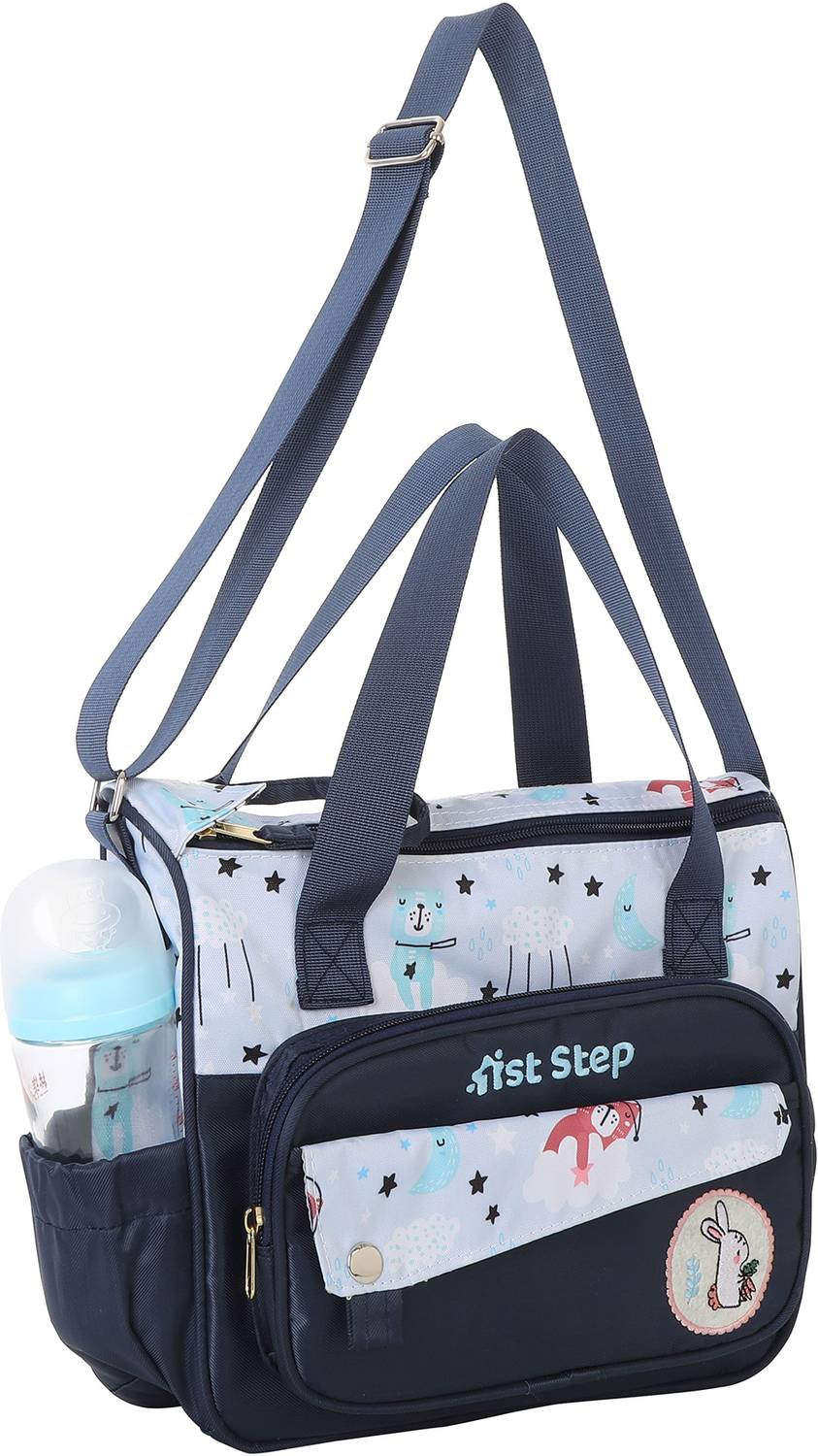 1st Step Smart, Multi-Functional Waterproof Handbag with Shoulder Strap for Mother Travel Diaper Bag