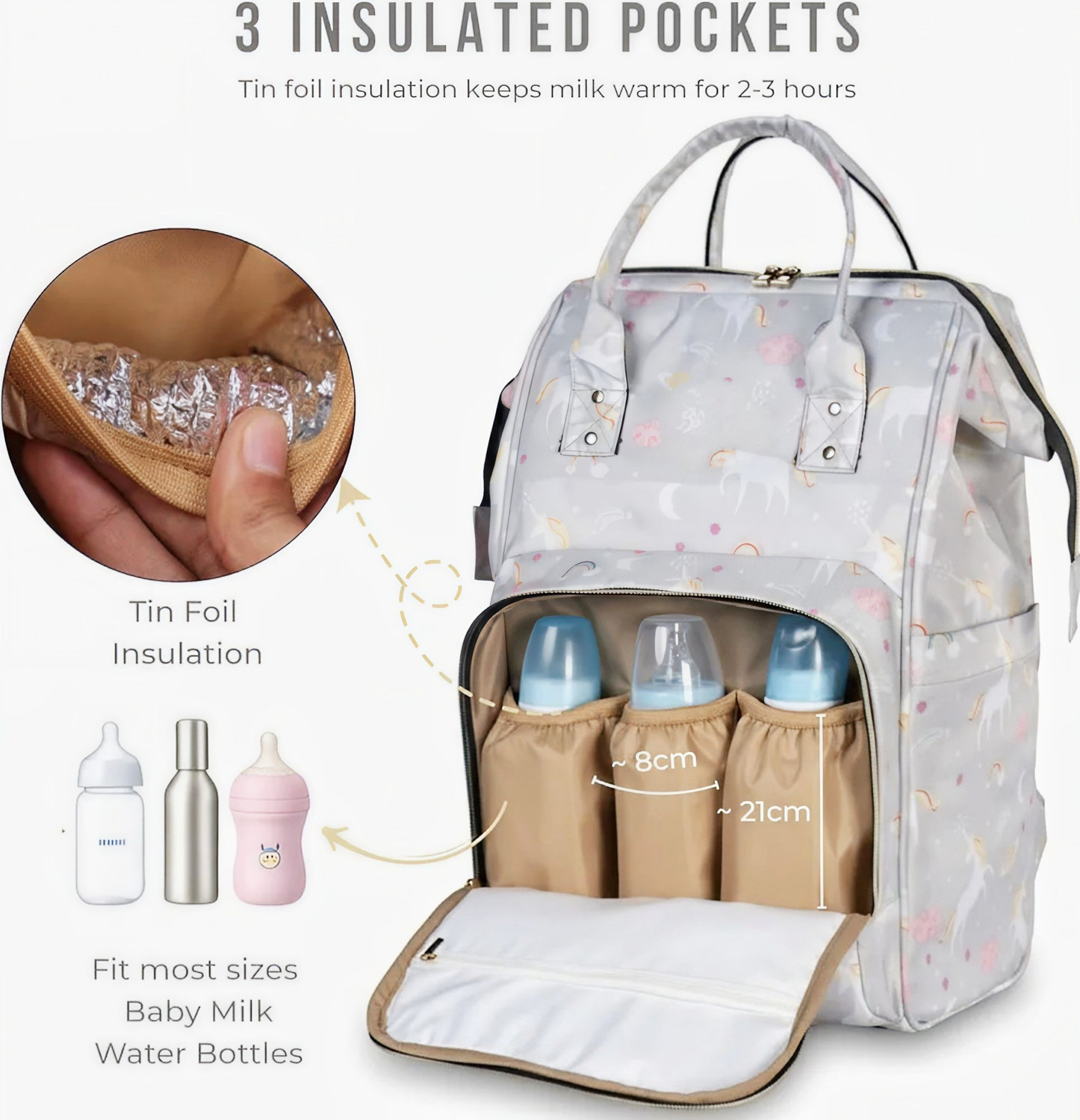Image of Ramyaa Enterprises Premium Baby travelling Diaper bag