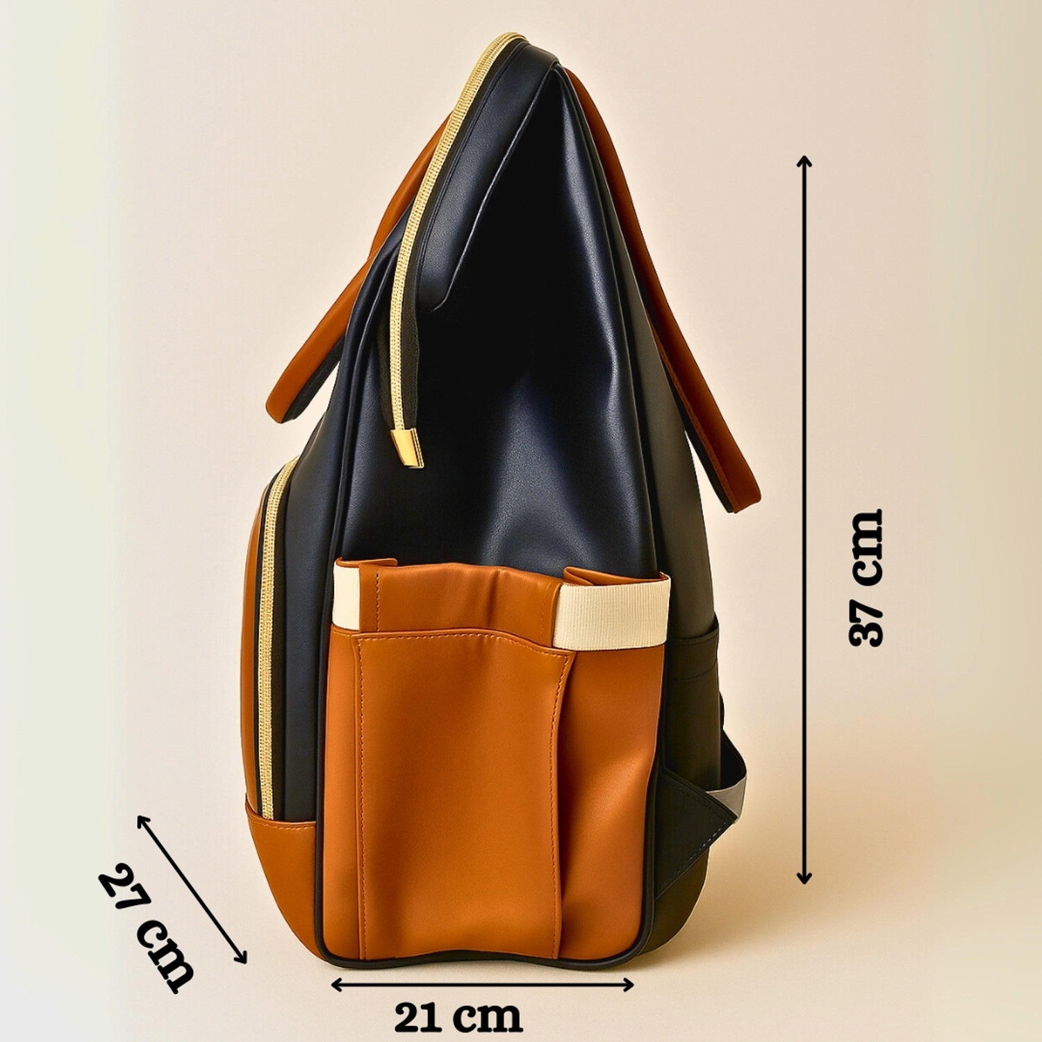 Image of AgroCulture Premium Maternity Diaper Bag | Stylish, Spacious & splash proof Baby Backpack Baby Diaper Backpack Travelling Bag Diaper Organizer