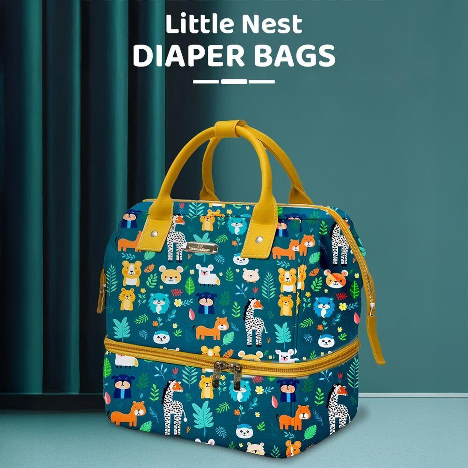 Image of StarAndDaisy Diaper Bag for Mothers, Baby Diaper Backpack with Spacious Compartment Mothers Maternity Bags for Travel Diaper Backpack